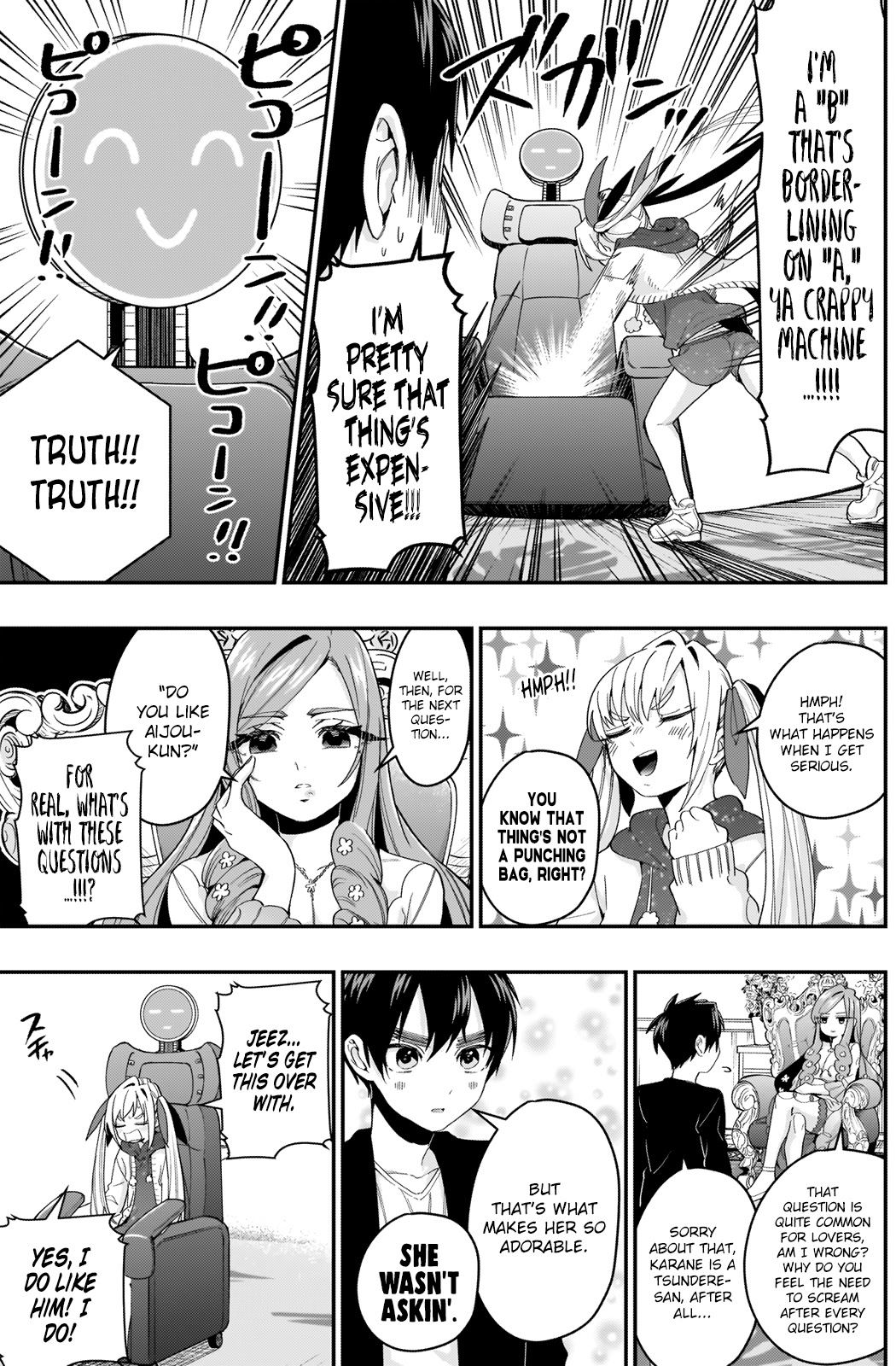 The 100 Girlfriends Who Really, Really, Really, Really, Really Love You Chapter 18 page 8 - Chapter 18: The Lie Detecting Witch Trial