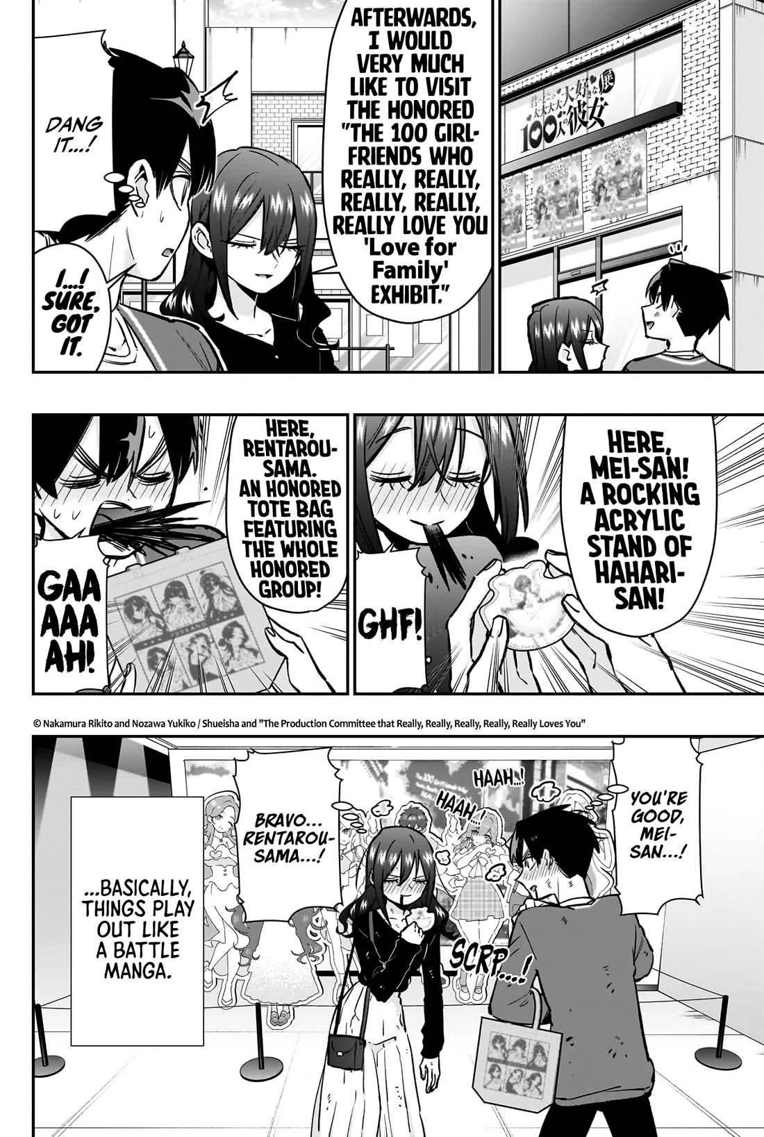 The 100 Girlfriends Who Really, Really, Really, Really, Really Love You Chapter 181 page 15 - Chapter 181: Rentarou's Daily Life with his Girlfriends (Part Two)