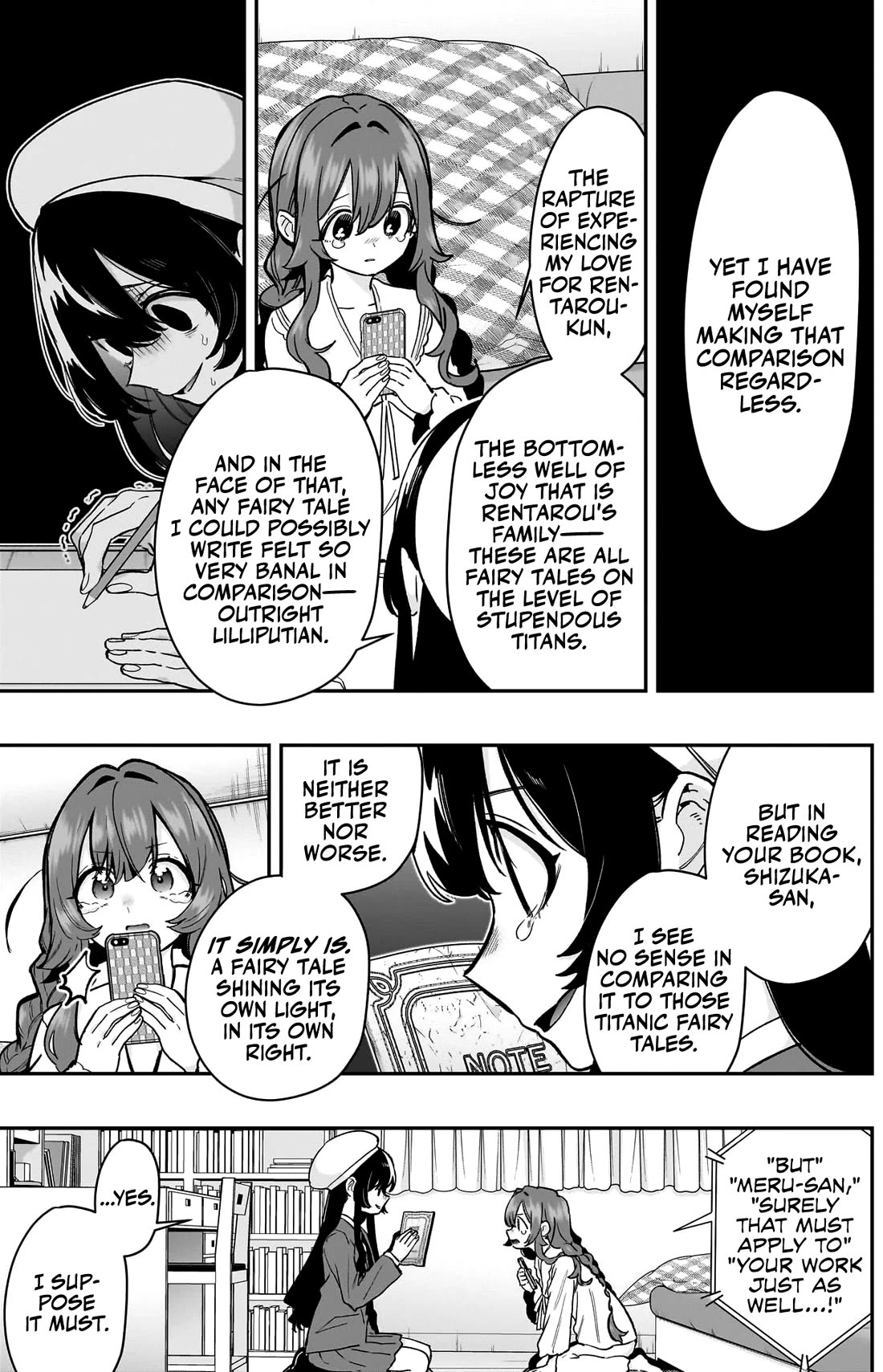 The 100 Girlfriends Who Really, Really, Really, Really, Really Love You Chapter 182 page 18 - Chapter 182: Two Write to Write