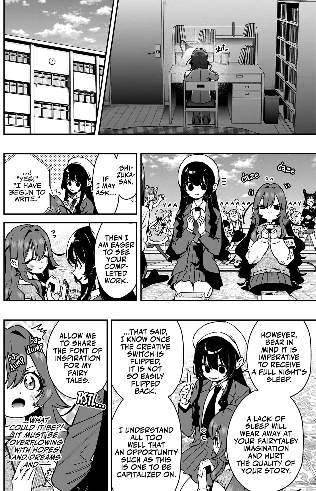 The 100 Girlfriends Who Really, Really, Really, Really, Really Love You Chapter 182 page 5 - Chapter 182: Two Write to Write