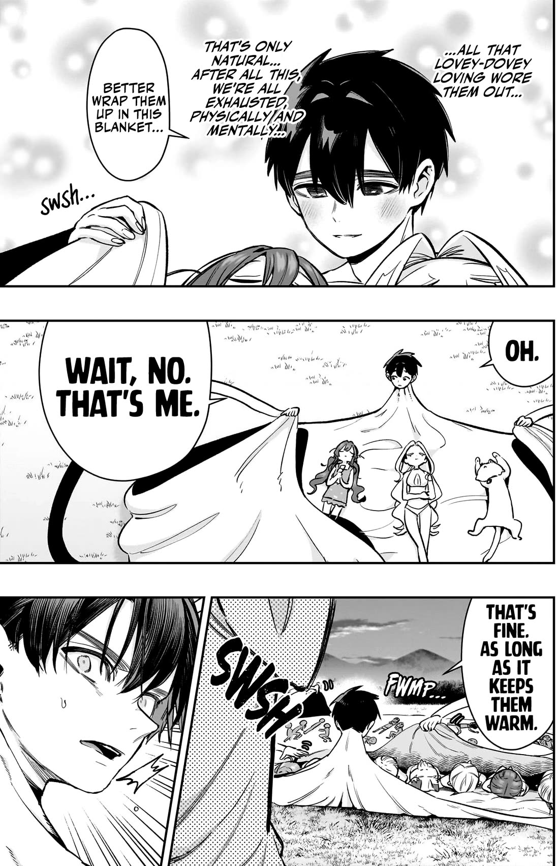 The 100 Girlfriends Who Really, Really, Really, Really, Really Love You Chapter 184 page 12 - Chapter 184: Rentarou’s Family’s Sky Island Escape
