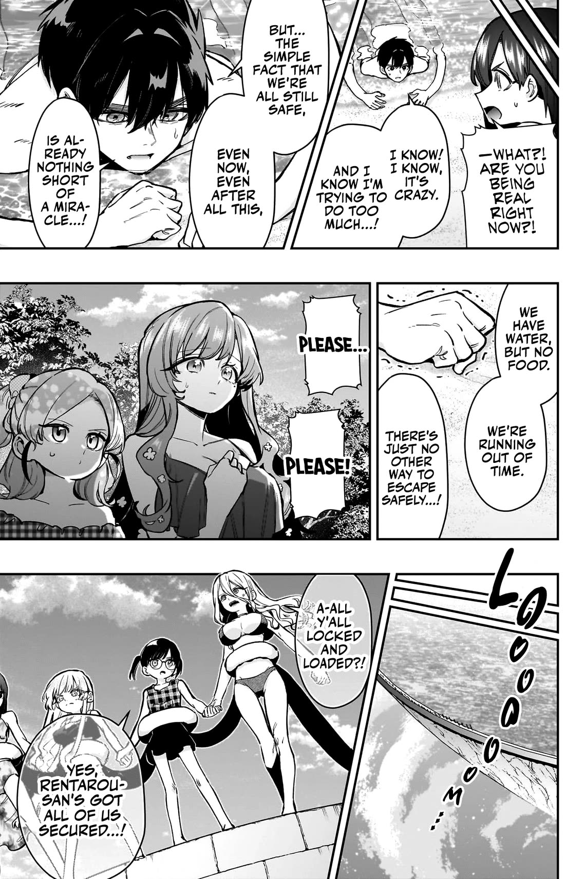 The 100 Girlfriends Who Really, Really, Really, Really, Really Love You Chapter 184 page 4 - Chapter 184: Rentarou’s Family’s Sky Island Escape
