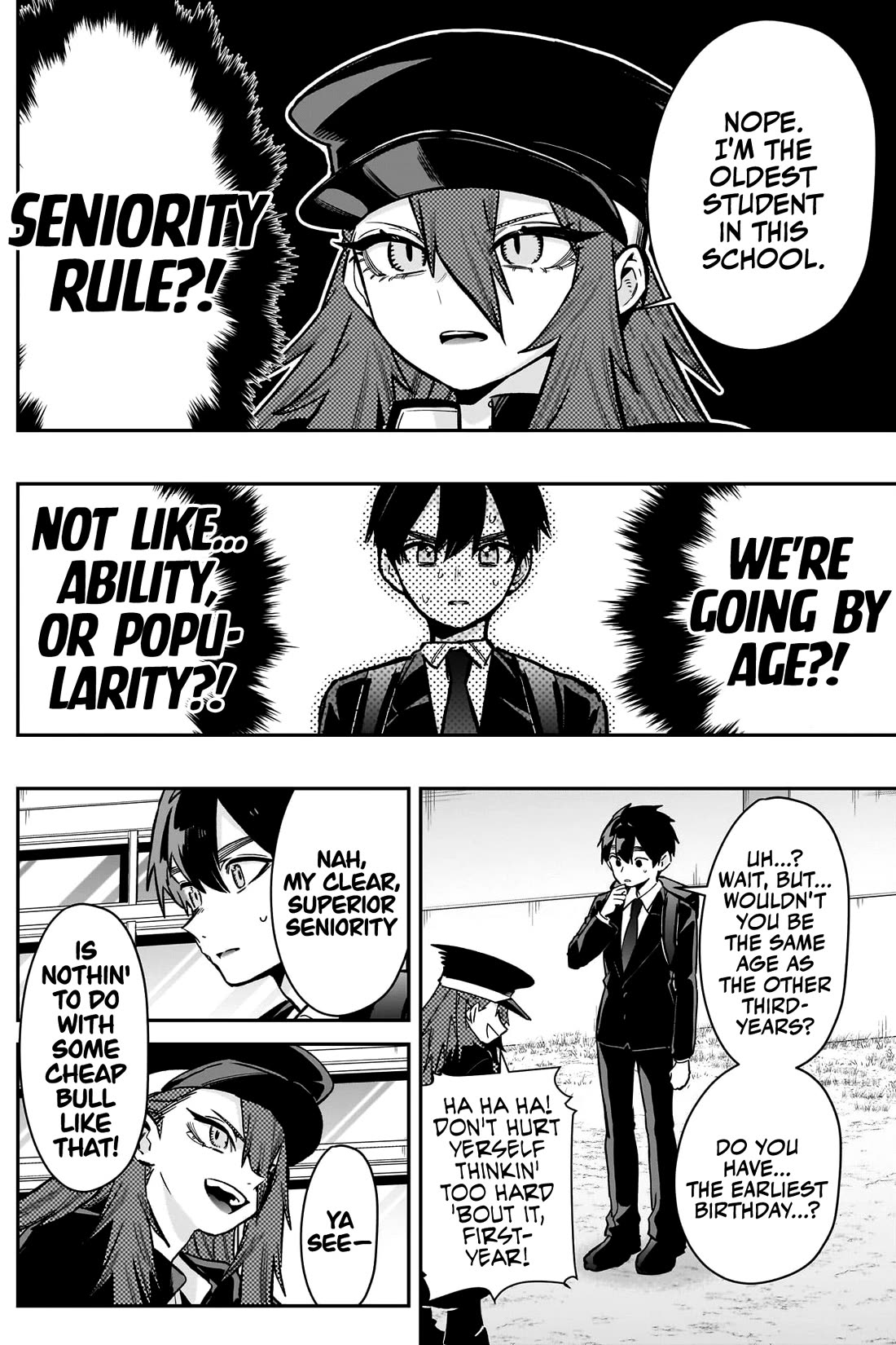 The 100 Girlfriends Who Really, Really, Really, Really, Really Love You Chapter 186 page 7 - Chapter 186: Ohana High's Shadow Bancho