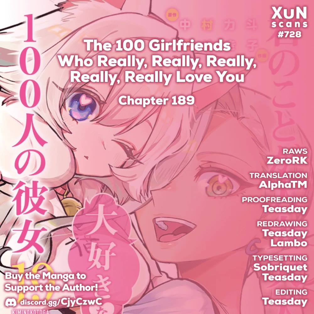 The 100 Girlfriends Who Really, Really, Really, Really, Really Love You Chapter 189 page 1 - Chapter 189: Saki's Senpai and Kouhai