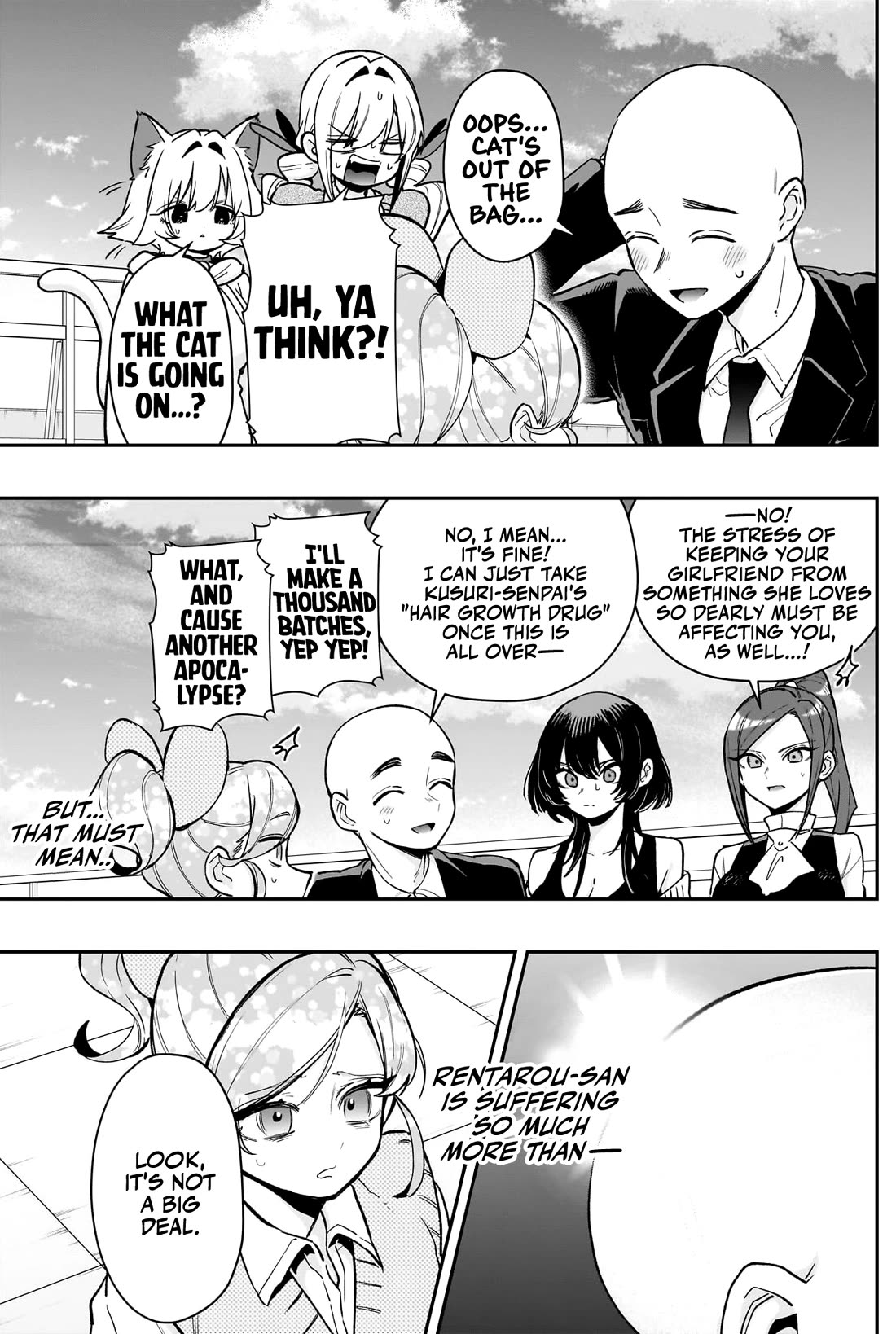 The 100 Girlfriends Who Really, Really, Really, Really, Really Love You Chapter 190 page 11 - Chapter 190: Momiji's Gropeless Days