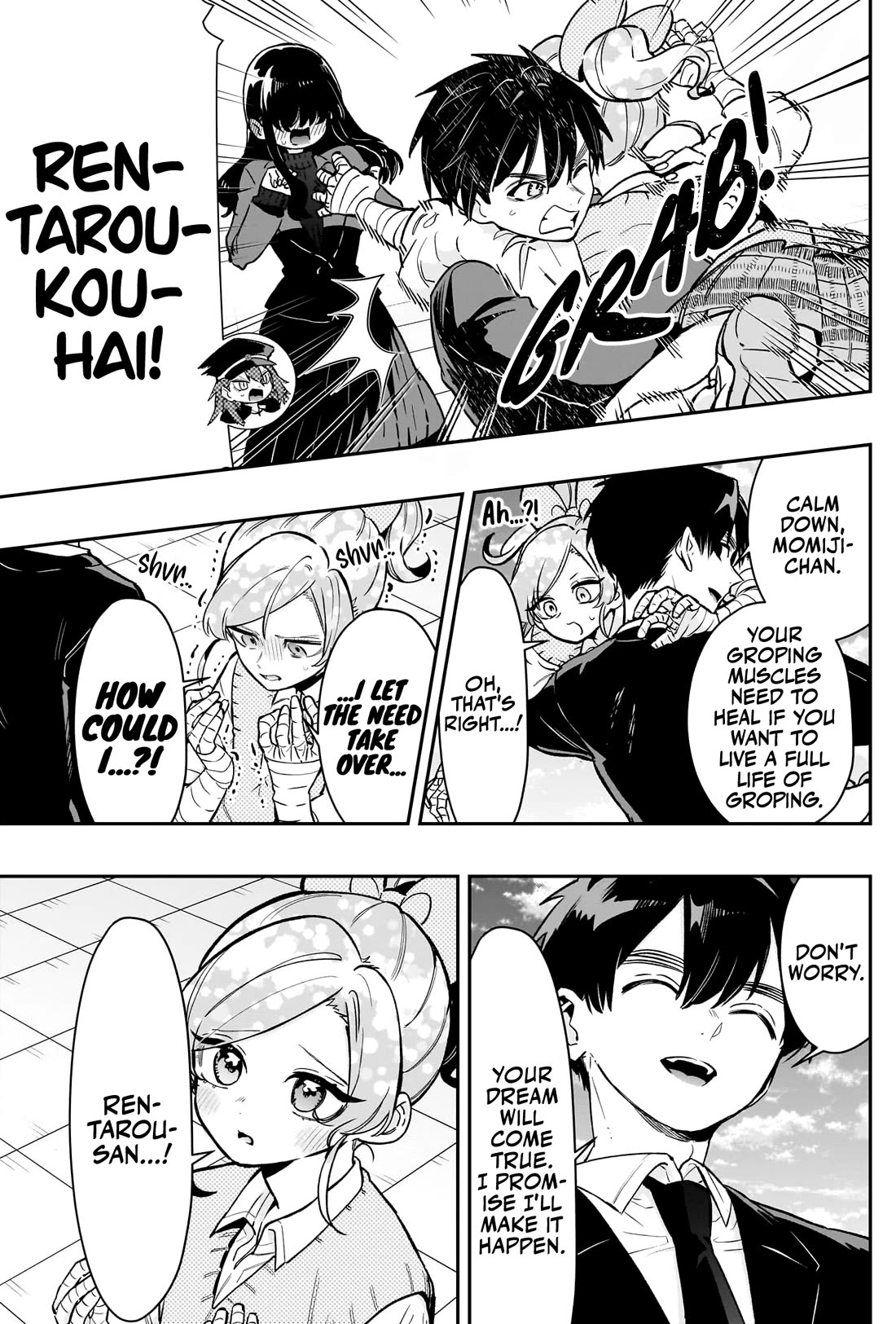 The 100 Girlfriends Who Really, Really, Really, Really, Really Love You Chapter 190 page 6 - Chapter 190: Momiji's Gropeless Days