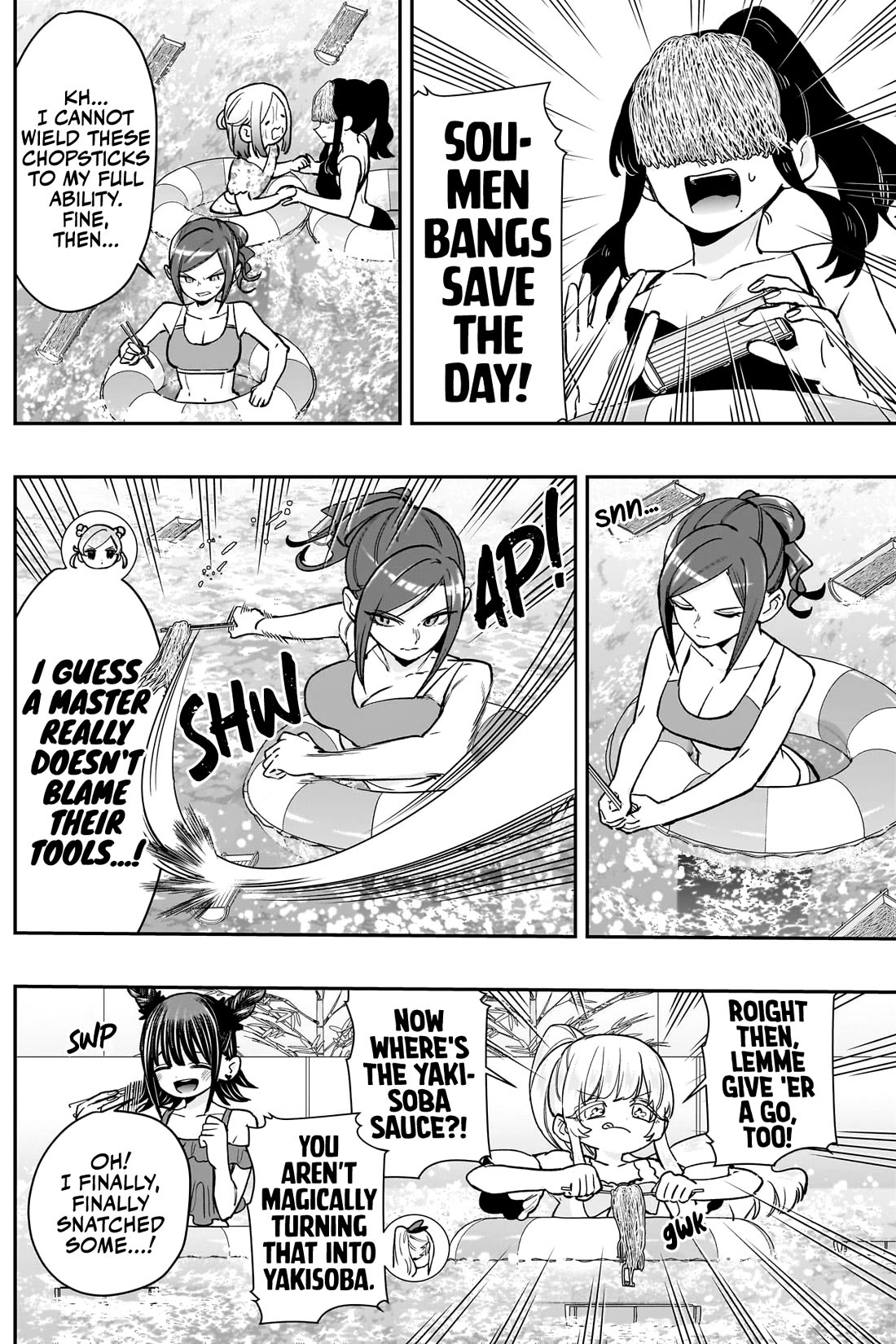 The 100 Girlfriends Who Really, Really, Really, Really, Really Love You Chapter 191 page 10 - Chapter 191: Rentarou's Family's Flowing Soumen