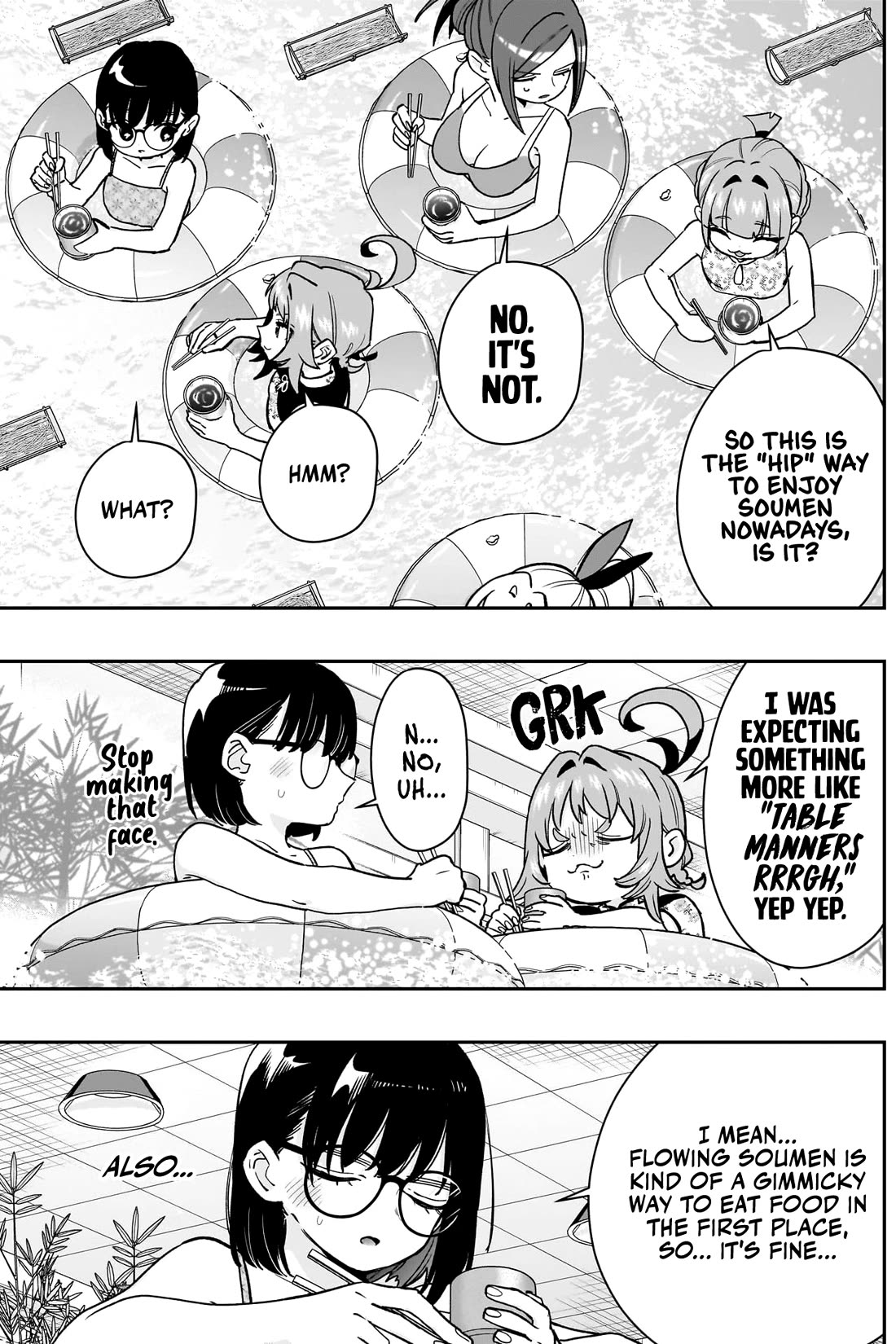 The 100 Girlfriends Who Really, Really, Really, Really, Really Love You Chapter 191 page 5 - Chapter 191: Rentarou's Family's Flowing Soumen