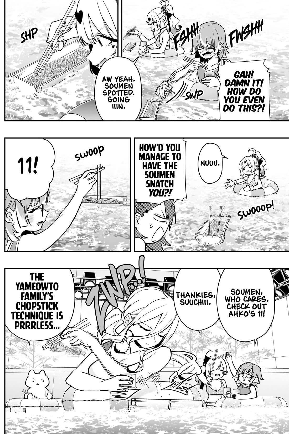 The 100 Girlfriends Who Really, Really, Really, Really, Really Love You Chapter 191 page 8 - Chapter 191: Rentarou's Family's Flowing Soumen