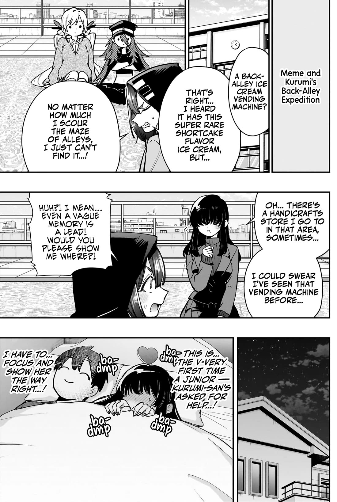 The 100 Girlfriends Who Really, Really, Really, Really, Really Love You Chapter 193 page 10 - Chapter 193: Meme Knitting and Tama the Kitty / Meme and Kurumi's Back-Alley Expedition