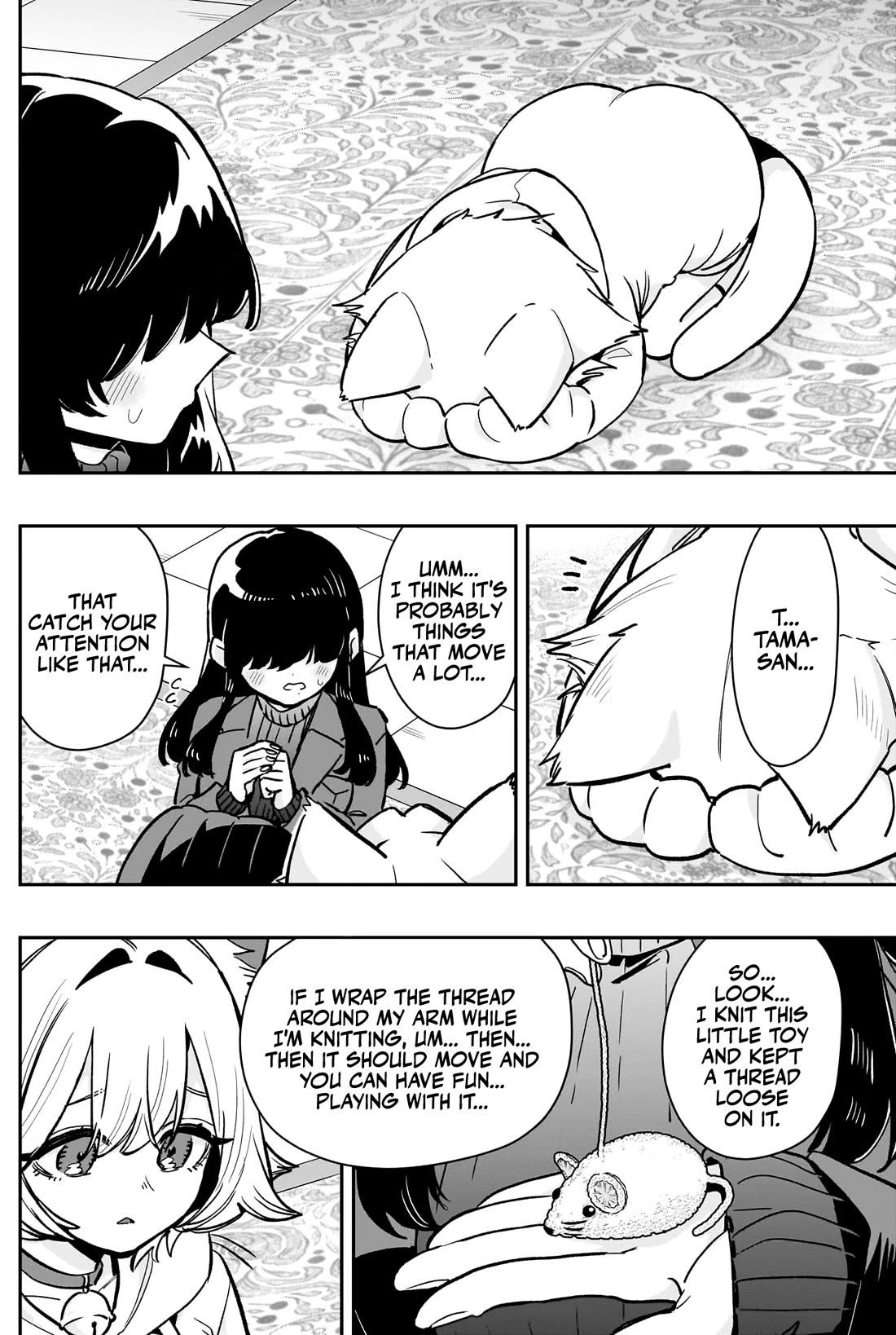 The 100 Girlfriends Who Really, Really, Really, Really, Really Love You Chapter 193 page 7 - Chapter 193: Meme Knitting and Tama the Kitty / Meme and Kurumi's Back-Alley Expedition