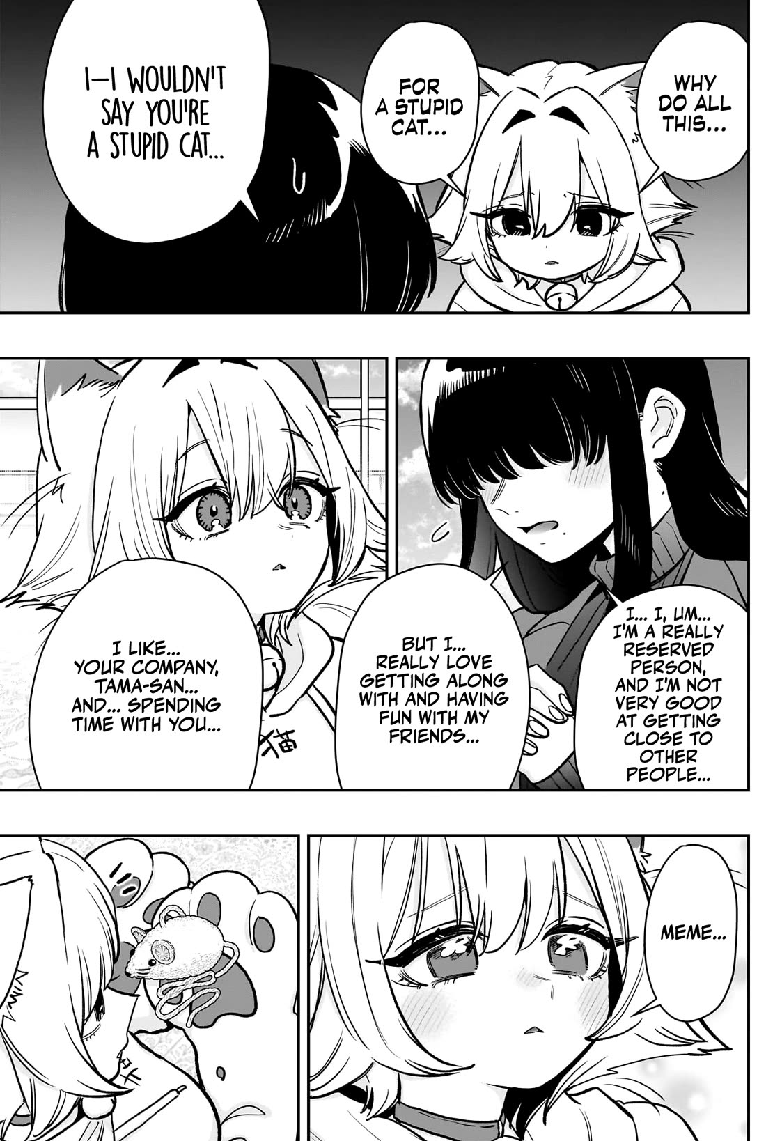 The 100 Girlfriends Who Really, Really, Really, Really, Really Love You Chapter 193 page 8 - Chapter 193: Meme Knitting and Tama the Kitty / Meme and Kurumi's Back-Alley Expedition