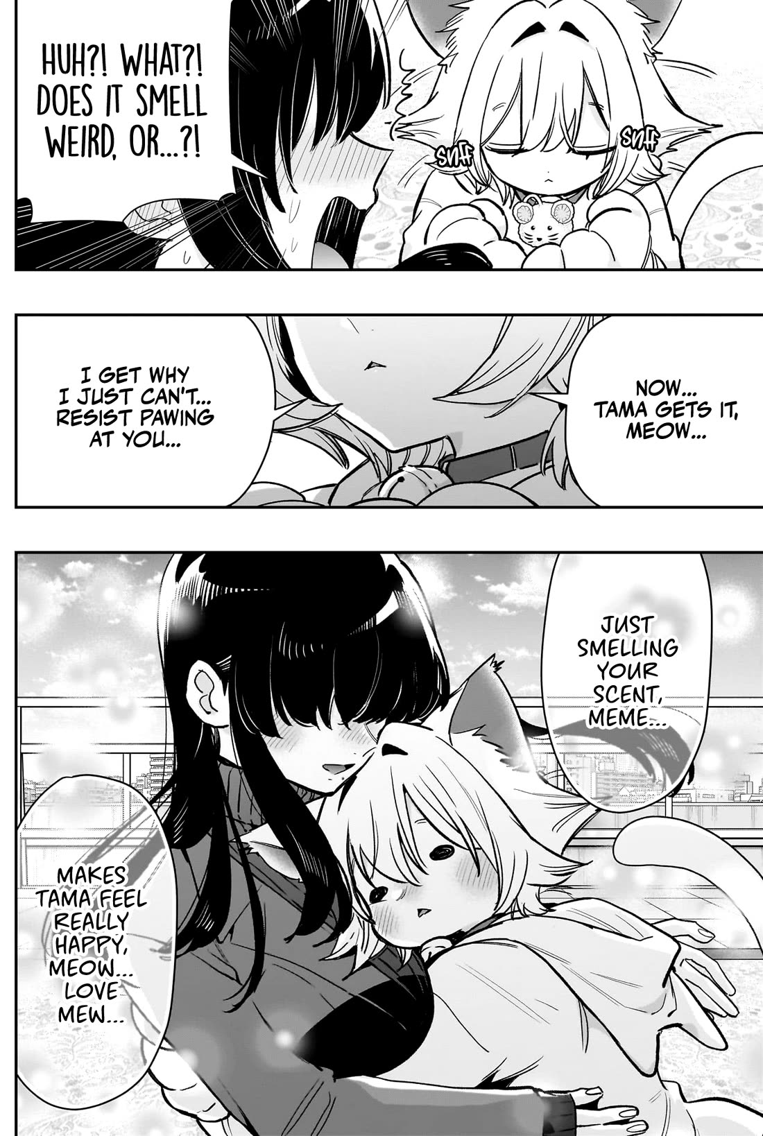 The 100 Girlfriends Who Really, Really, Really, Really, Really Love You Chapter 193 page 9 - Chapter 193: Meme Knitting and Tama the Kitty / Meme and Kurumi's Back-Alley Expedition