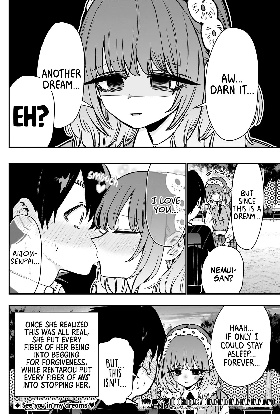 The 100 Girlfriends Who Really, Really, Really, Really, Really Love You Chapter 195 page 21 - Chapter 195: The Sleepy Girl