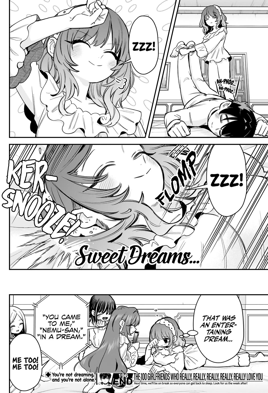 The 100 Girlfriends Who Really, Really, Really, Really, Really Love You Chapter 196 page 20 - Chapter 196: Rentarou's Family's Sweet Dreams Party ♥