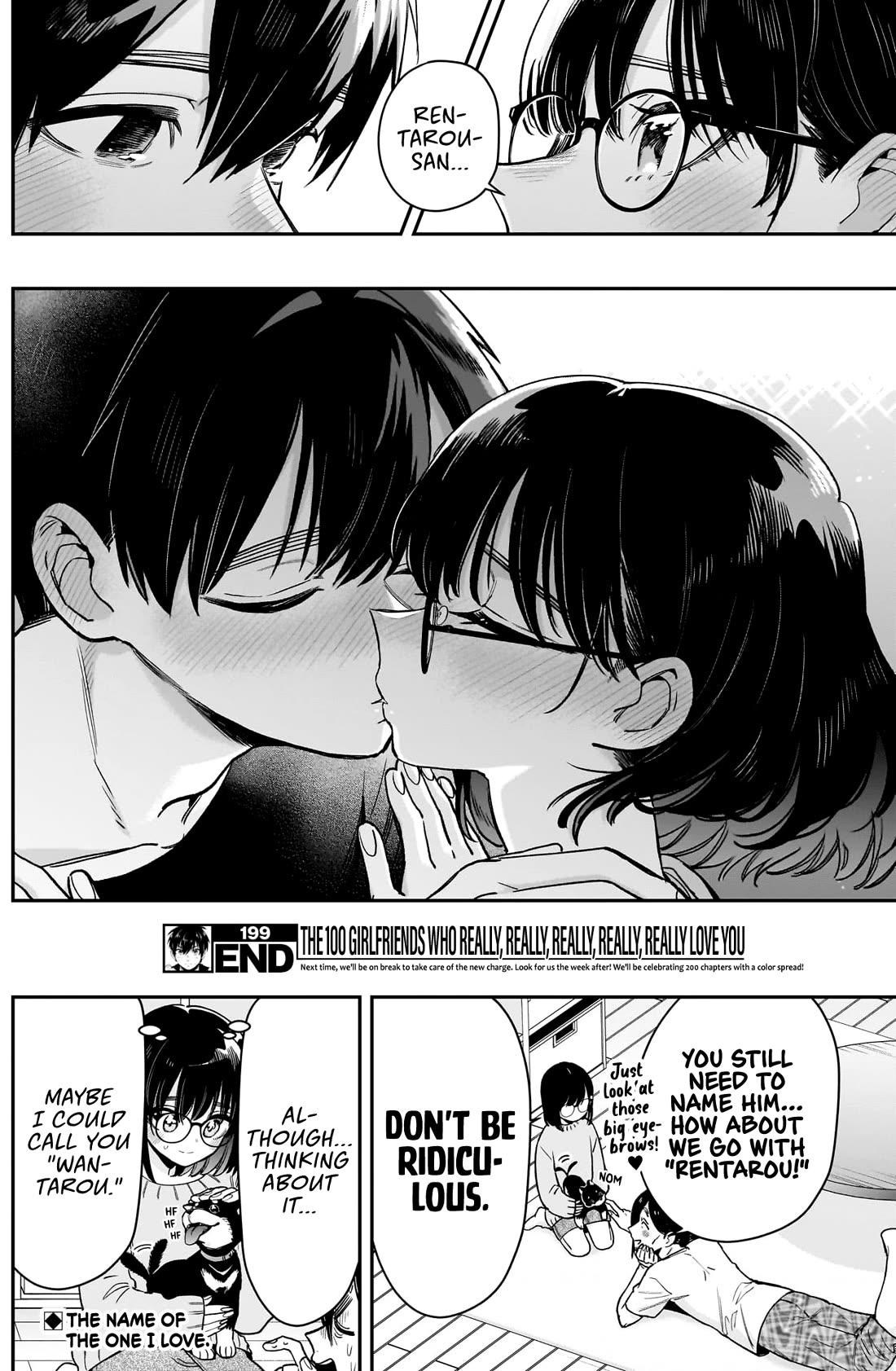 The 100 Girlfriends Who Really, Really, Really, Really, Really Love You Chapter 199 page 21 - Chapter 199: The Dog, the Daughter, and the Dad