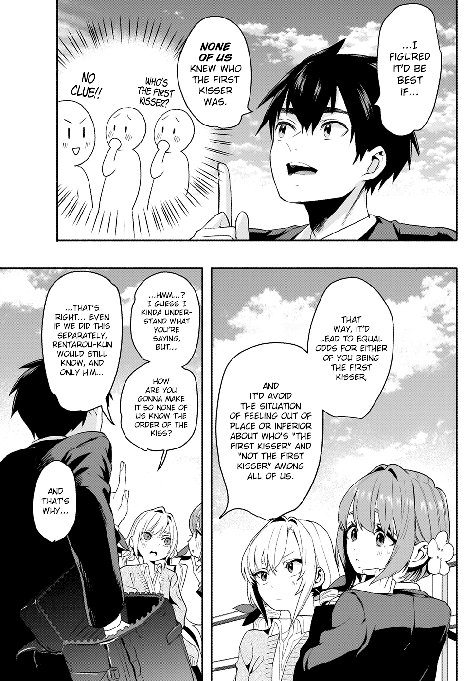 The 100 Girlfriends Who Really, Really, Really, Really, Really Love You Chapter 2 page 23 - Chapter 2: The First Kiss