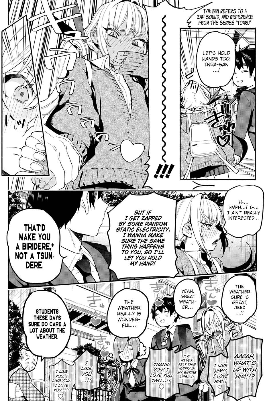 The 100 Girlfriends Who Really, Really, Really, Really, Really Love You Chapter 2 page 6 - Chapter 2: The First Kiss