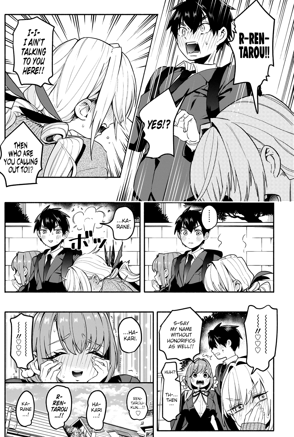 The 100 Girlfriends Who Really, Really, Really, Really, Really Love You Chapter 2 page 8 - Chapter 2: The First Kiss