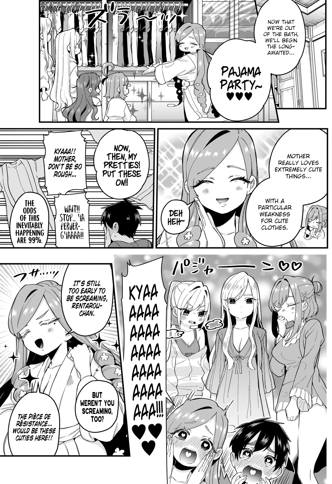 The 100 Girlfriends Who Really, Really, Really, Really, Really Love You Chapter 20 page 10 - Chapter 20: We Said We'd do it, so Let's go all out With the Reward Chapter