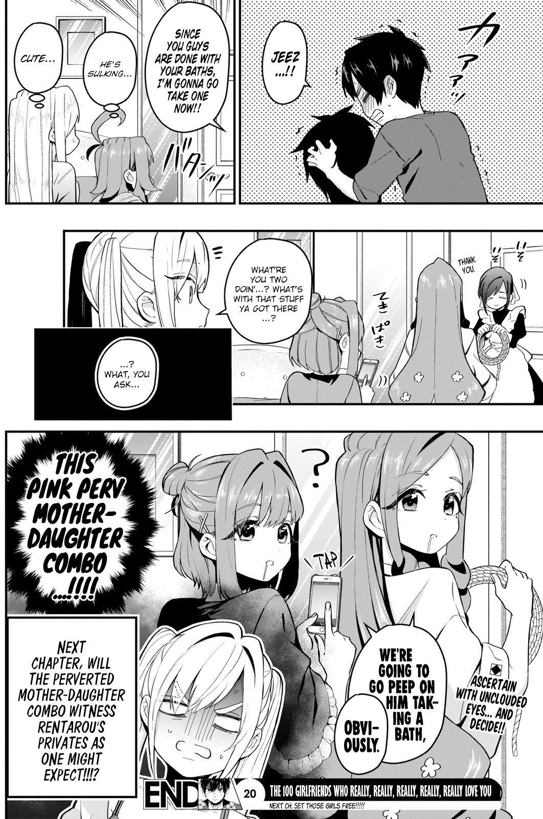 The 100 Girlfriends Who Really, Really, Really, Really, Really Love You Chapter 20 page 21 - Chapter 20: We Said We'd do it, so Let's go all out With the Reward Chapter