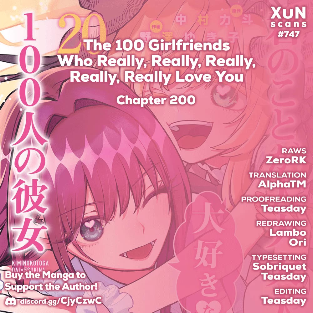 The 100 Girlfriends Who Really, Really, Really, Really, Really Love You Chapter 200 page 1 - Chapter 200: 100 GF Party