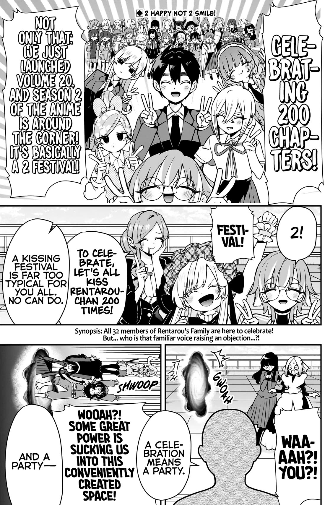 The 100 Girlfriends Who Really, Really, Really, Really, Really Love You Chapter 200 page 3 - Chapter 200: 100 GF Party