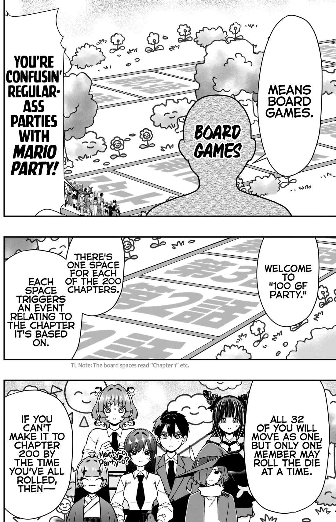 The 100 Girlfriends Who Really, Really, Really, Really, Really Love You Chapter 200 page 4 - Chapter 200: 100 GF Party