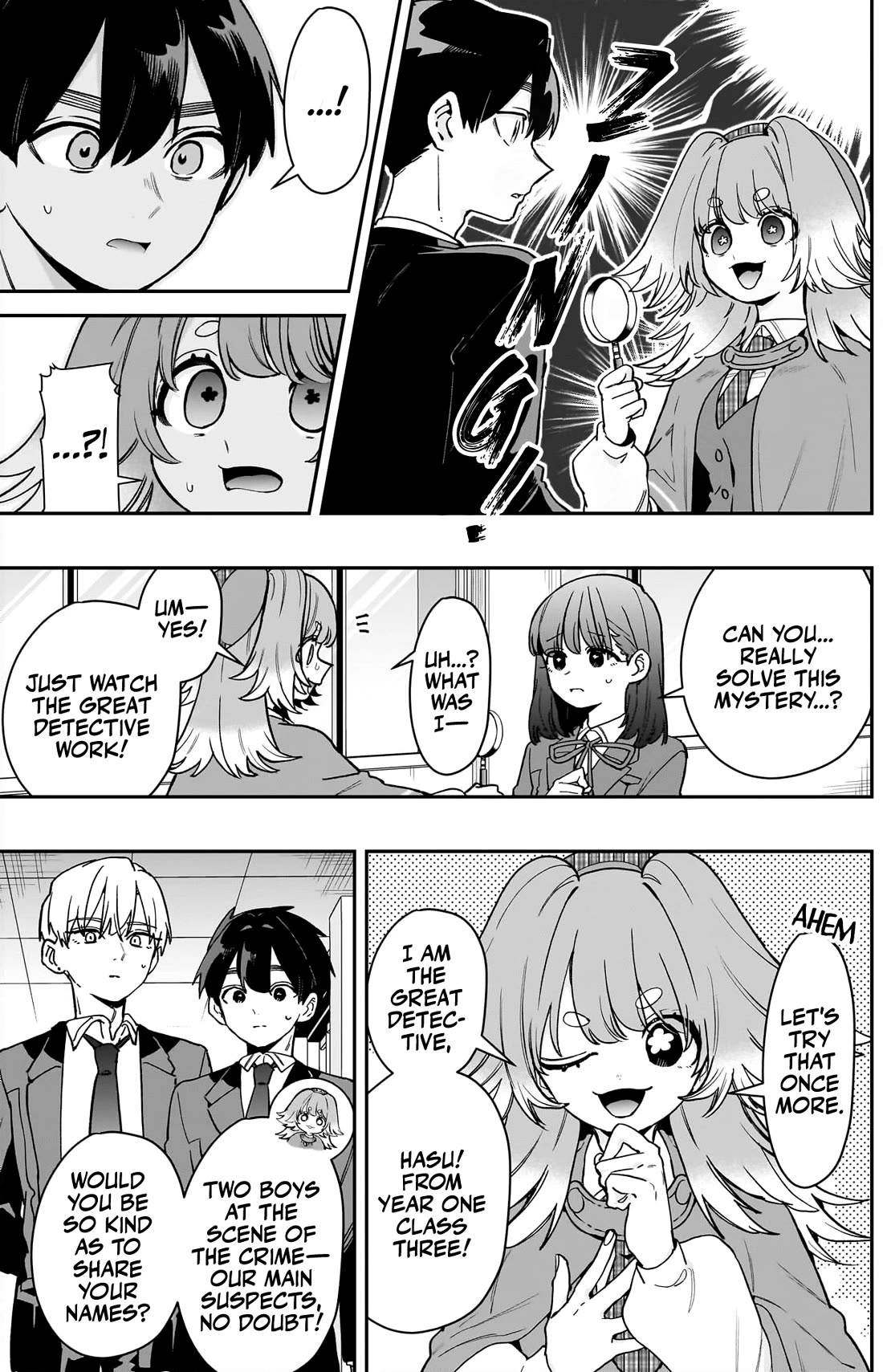 The 100 Girlfriends Who Really, Really, Really, Really, Really Love You Chapter 204 page 4 - Chapter 204: Hasu-san the Great Detective