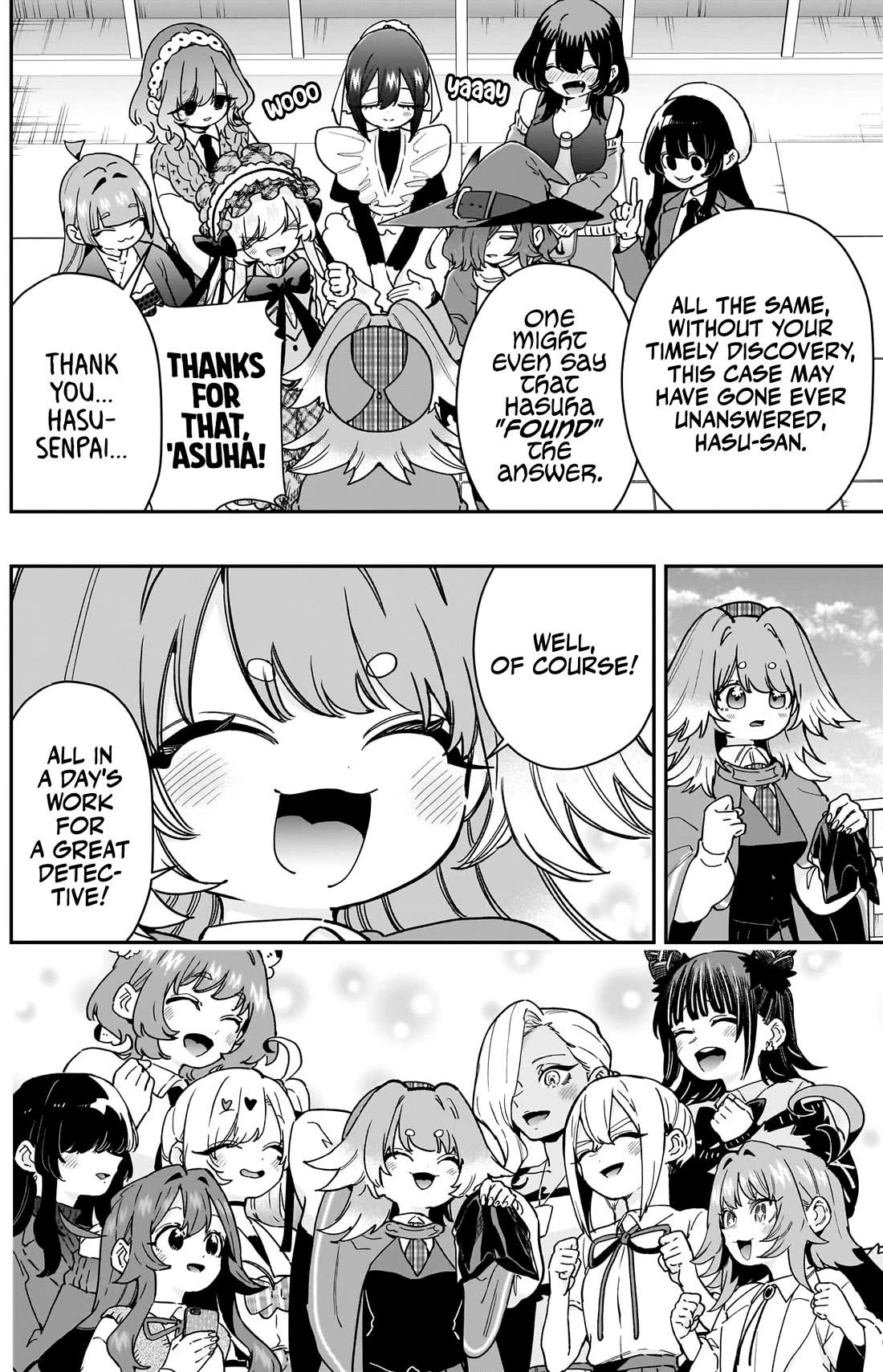 The 100 Girlfriends Who Really, Really, Really, Really, Really Love You Chapter 205 page 19 - Chapter 205: Great Detective Hasuha and the Mysterious Affair at Rentarou's Family