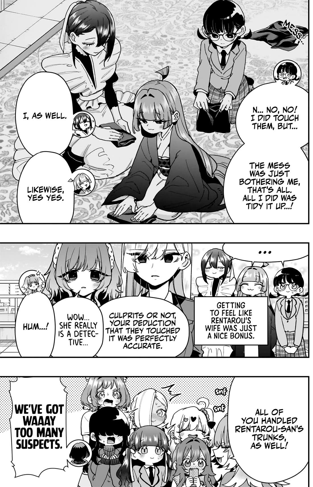 The 100 Girlfriends Who Really, Really, Really, Really, Really Love You Chapter 205 page 6 - Chapter 205: Great Detective Hasuha and the Mysterious Affair at Rentarou's Family