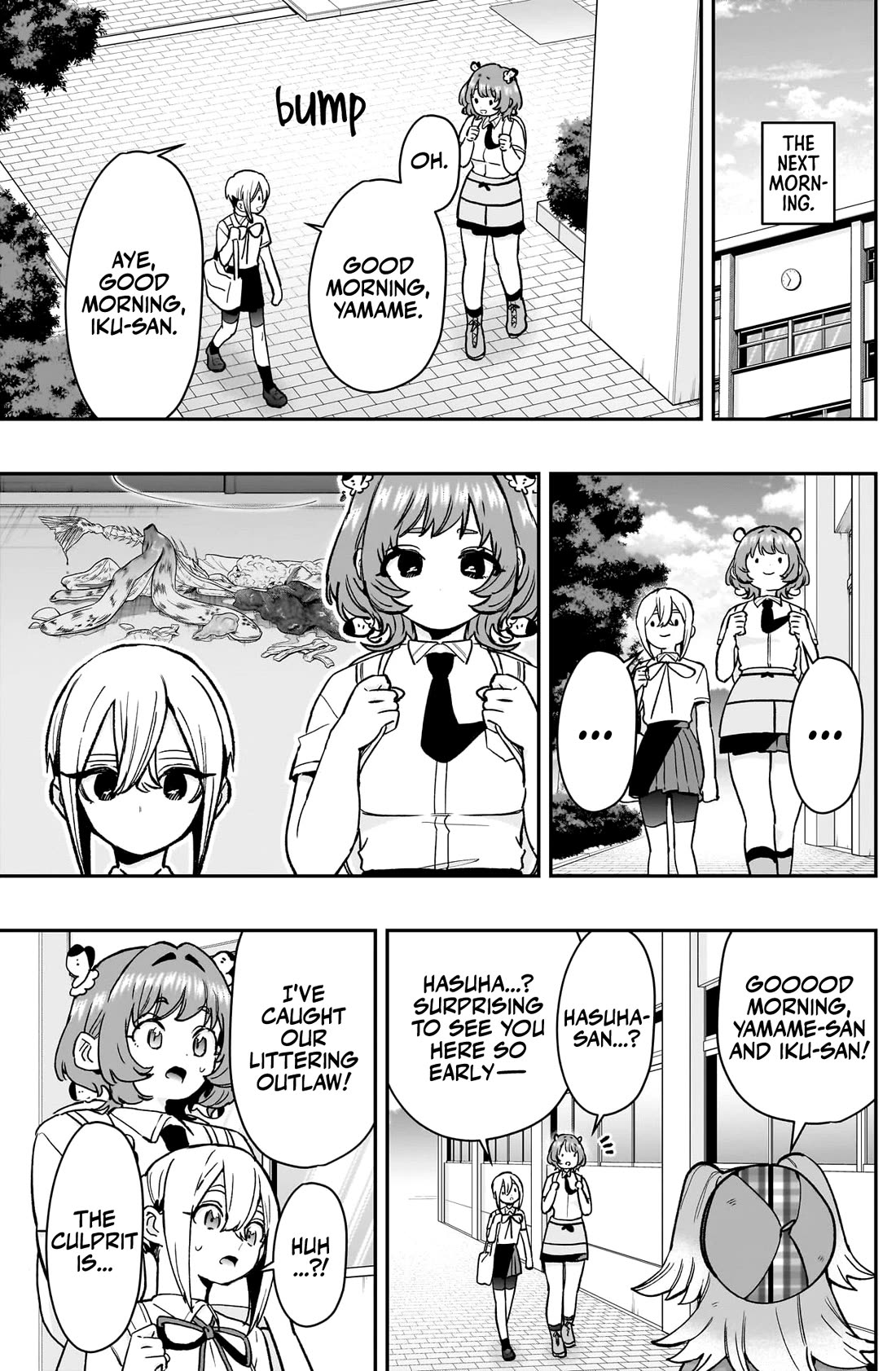 The 100 Girlfriends Who Really, Really, Really, Really, Really Love You Chapter 207 page 12 - Chapter 207: The Three in Class 1-3