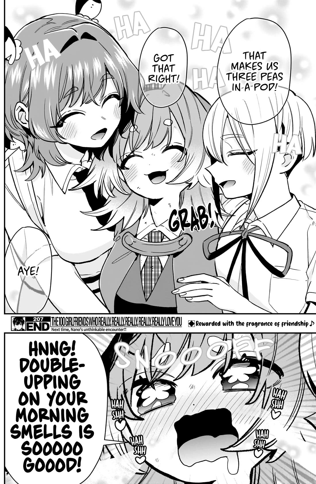 The 100 Girlfriends Who Really, Really, Really, Really, Really Love You Chapter 207 page 21 - Chapter 207: The Three in Class 1-3