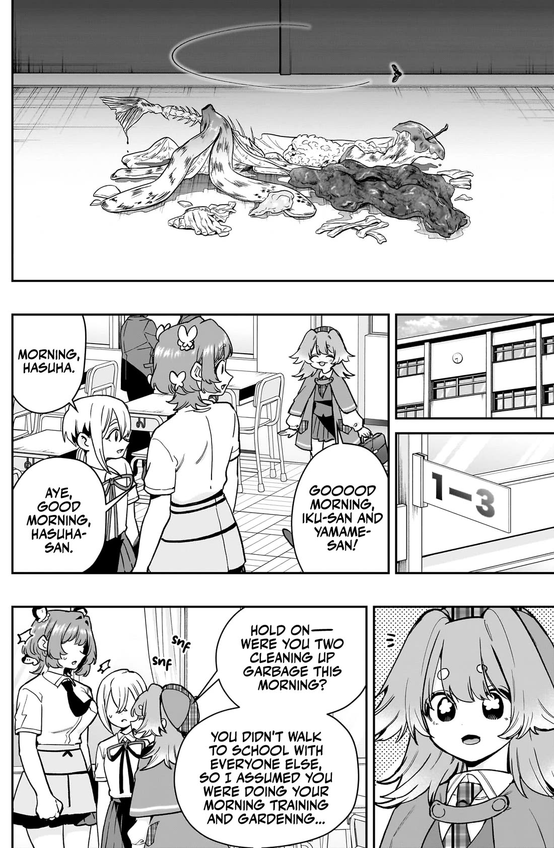 The 100 Girlfriends Who Really, Really, Really, Really, Really Love You Chapter 207 page 3 - Chapter 207: The Three in Class 1-3