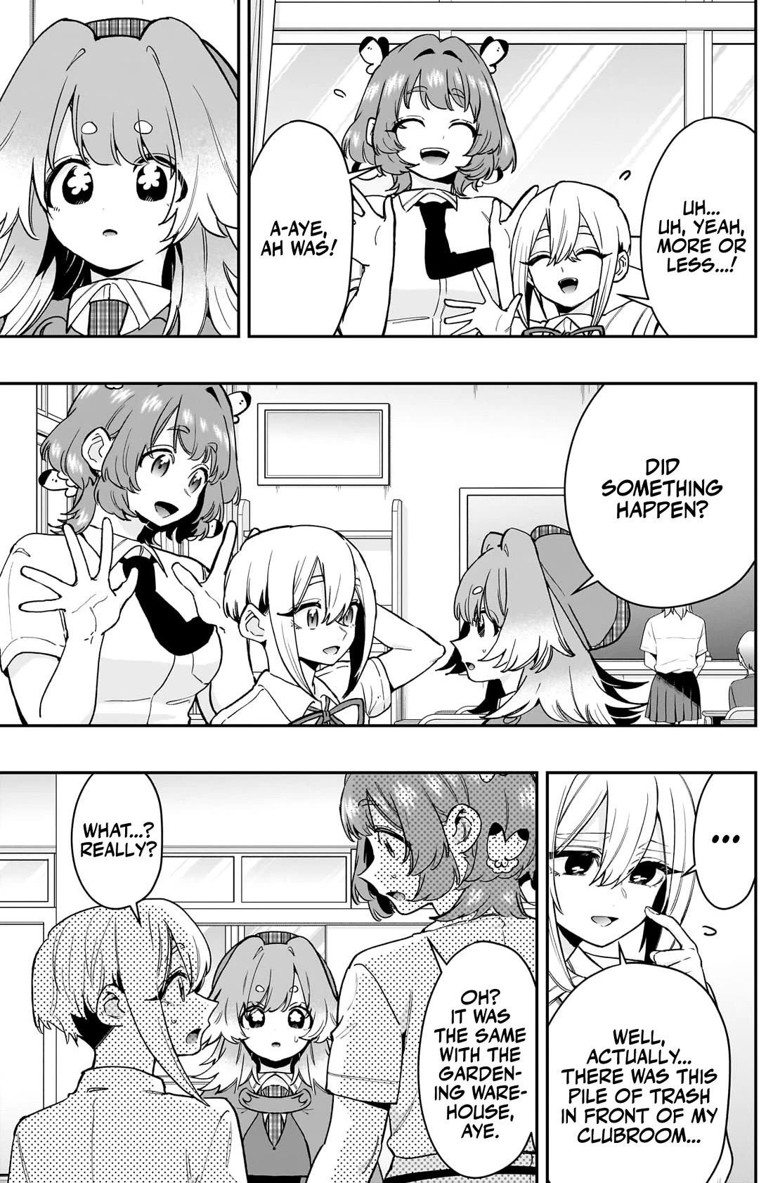 The 100 Girlfriends Who Really, Really, Really, Really, Really Love You Chapter 207 page 4 - Chapter 207: The Three in Class 1-3