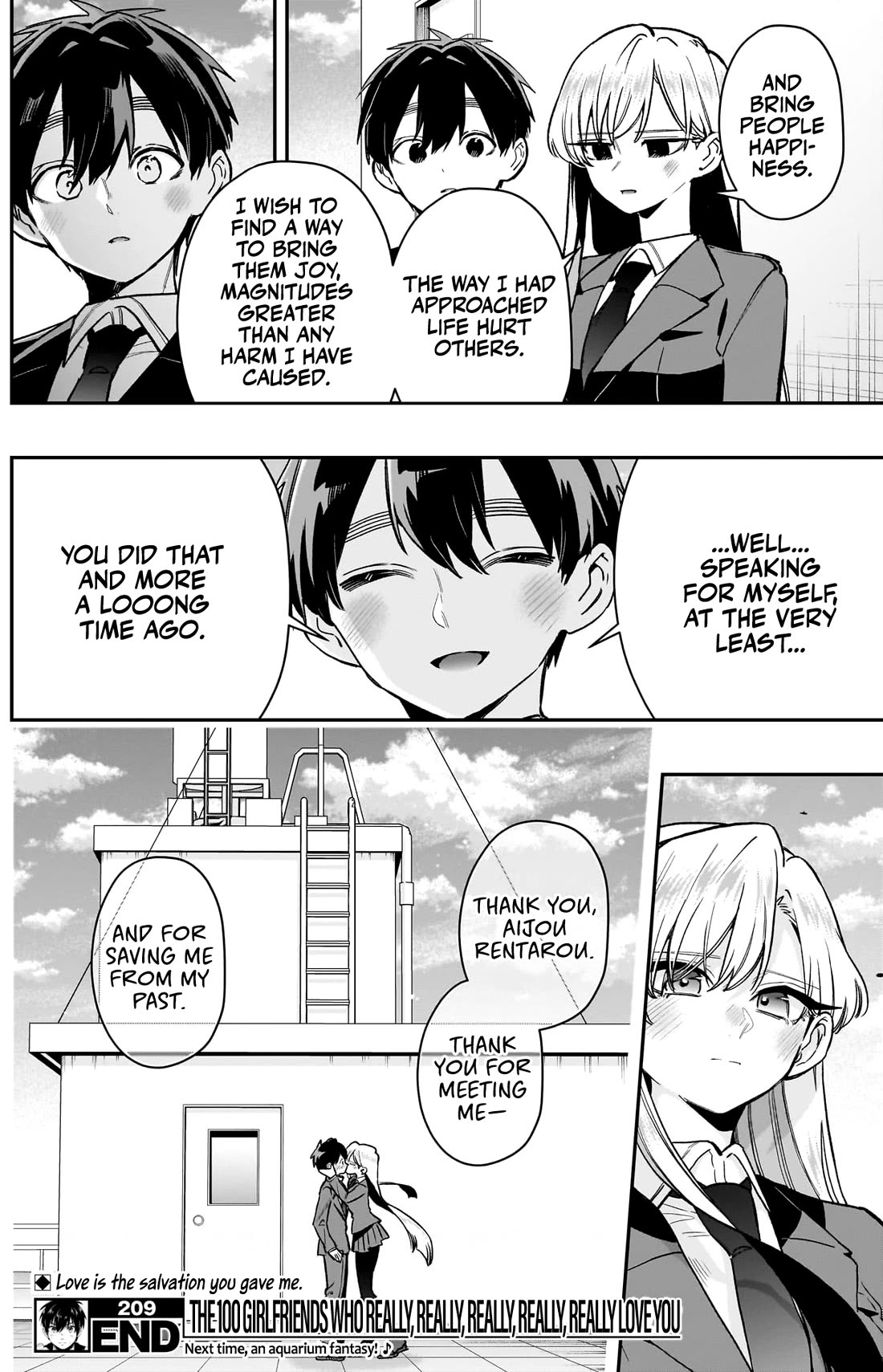 The 100 Girlfriends Who Really, Really, Really, Really, Really Love You Chapter 209 page 21 - Chapter 209: Even if the World Forgets You