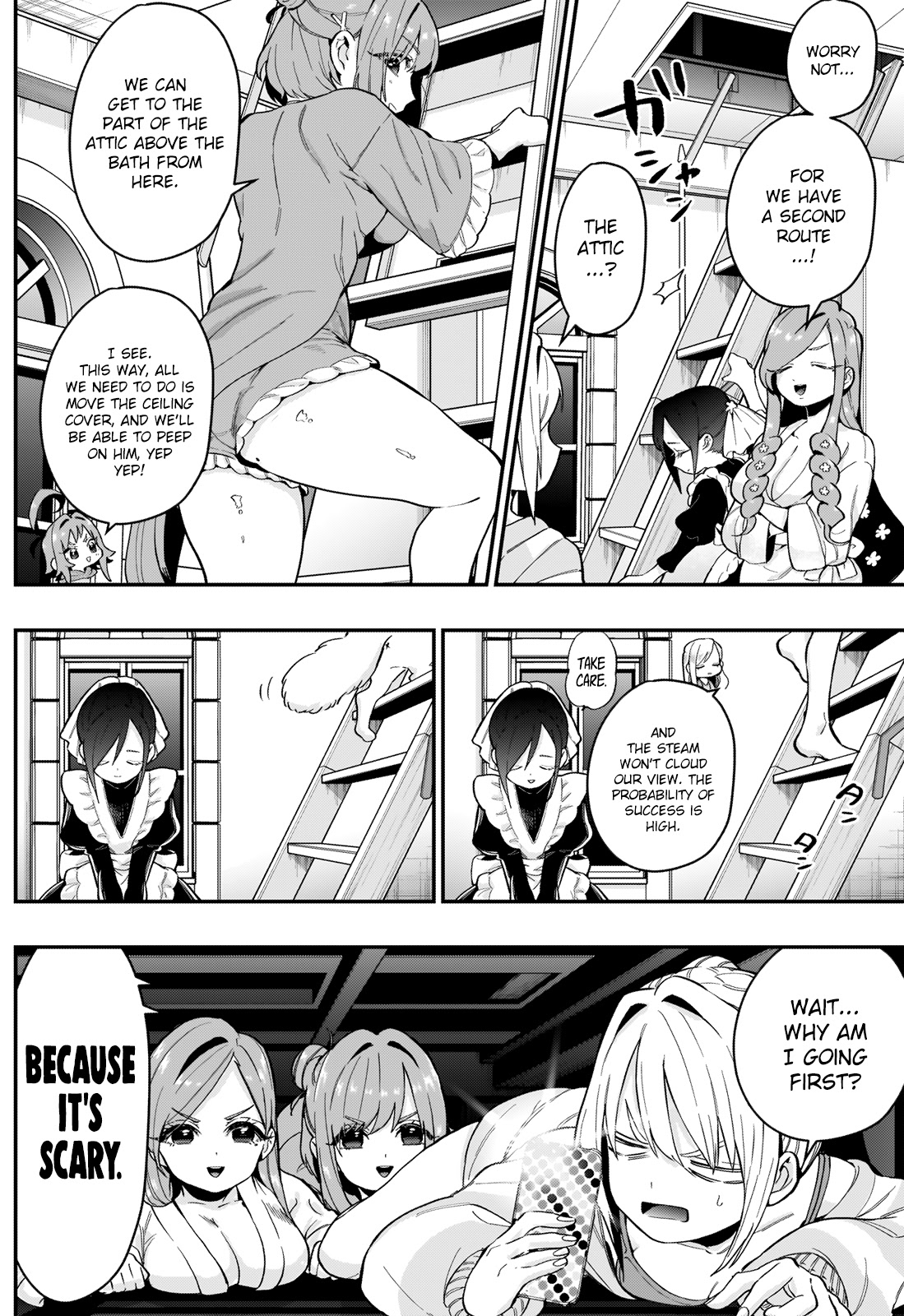 The 100 Girlfriends Who Really, Really, Really, Really, Really Love You Chapter 21 page 12 - Chapter 21: Let's Span This Across Multiple Chapters. That's What Going all out Means
