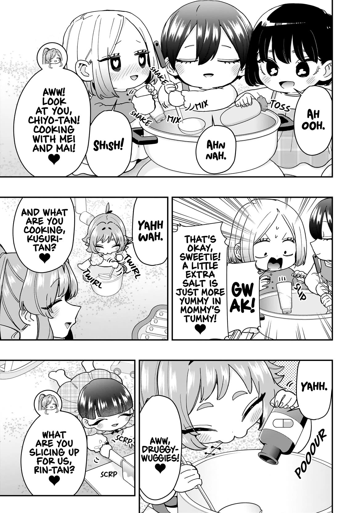 The 100 Girlfriends Who Really, Really, Really, Really, Really Love You Chapter 212 page 10 - Chapter 212: Everyone Was a Baby at Some Point IV: The End of Mommyngelion