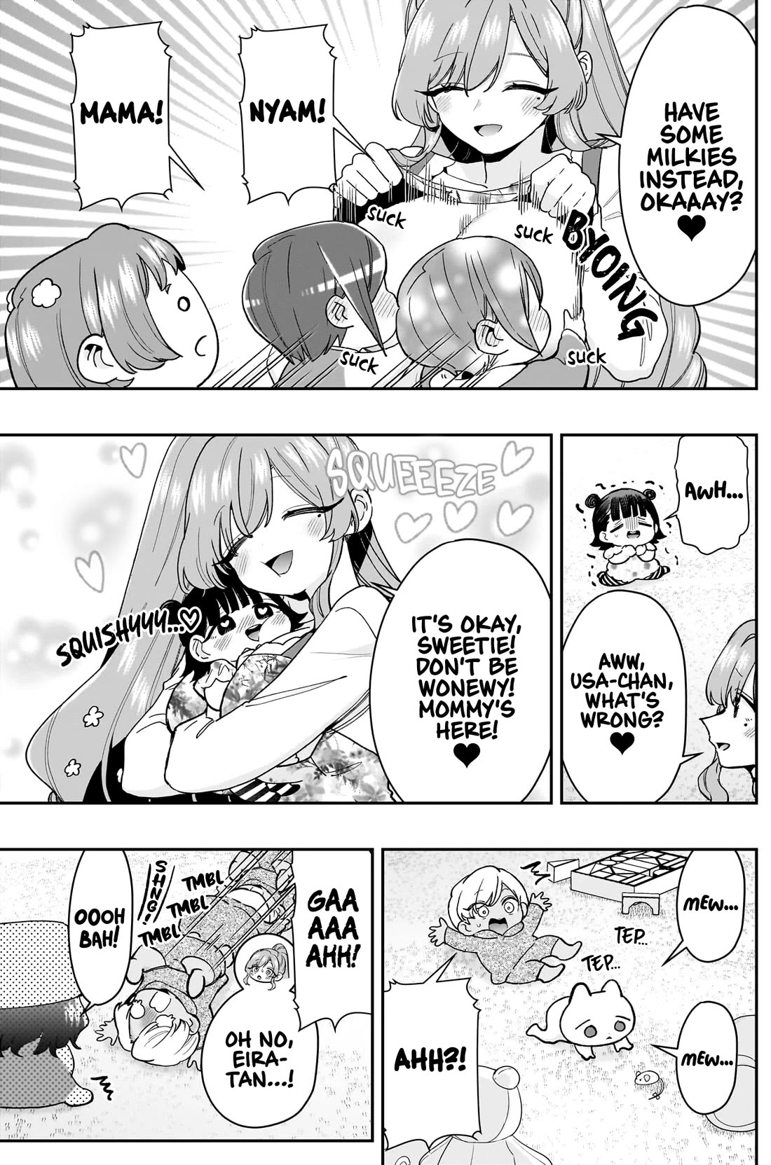 The 100 Girlfriends Who Really, Really, Really, Really, Really Love You Chapter 212 page 12 - Chapter 212: Everyone Was a Baby at Some Point IV: The End of Mommyngelion