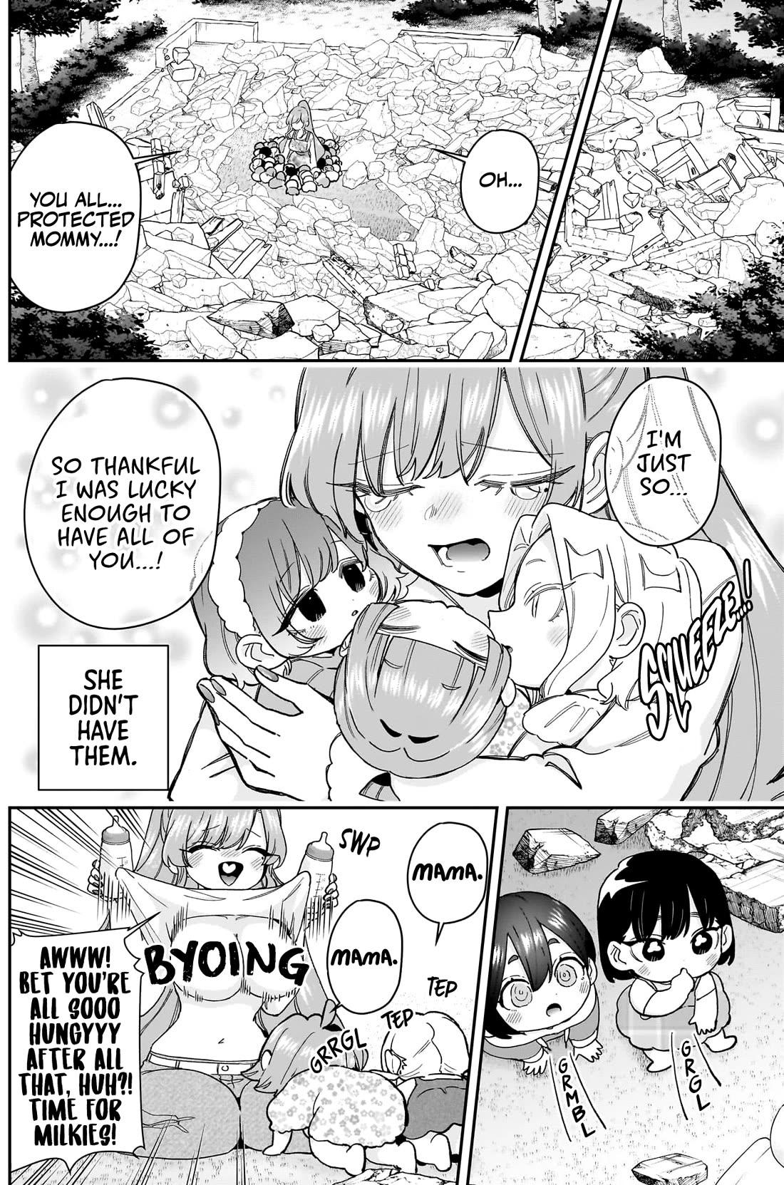 The 100 Girlfriends Who Really, Really, Really, Really, Really Love You Chapter 212 page 18 - Chapter 212: Everyone Was a Baby at Some Point IV: The End of Mommyngelion