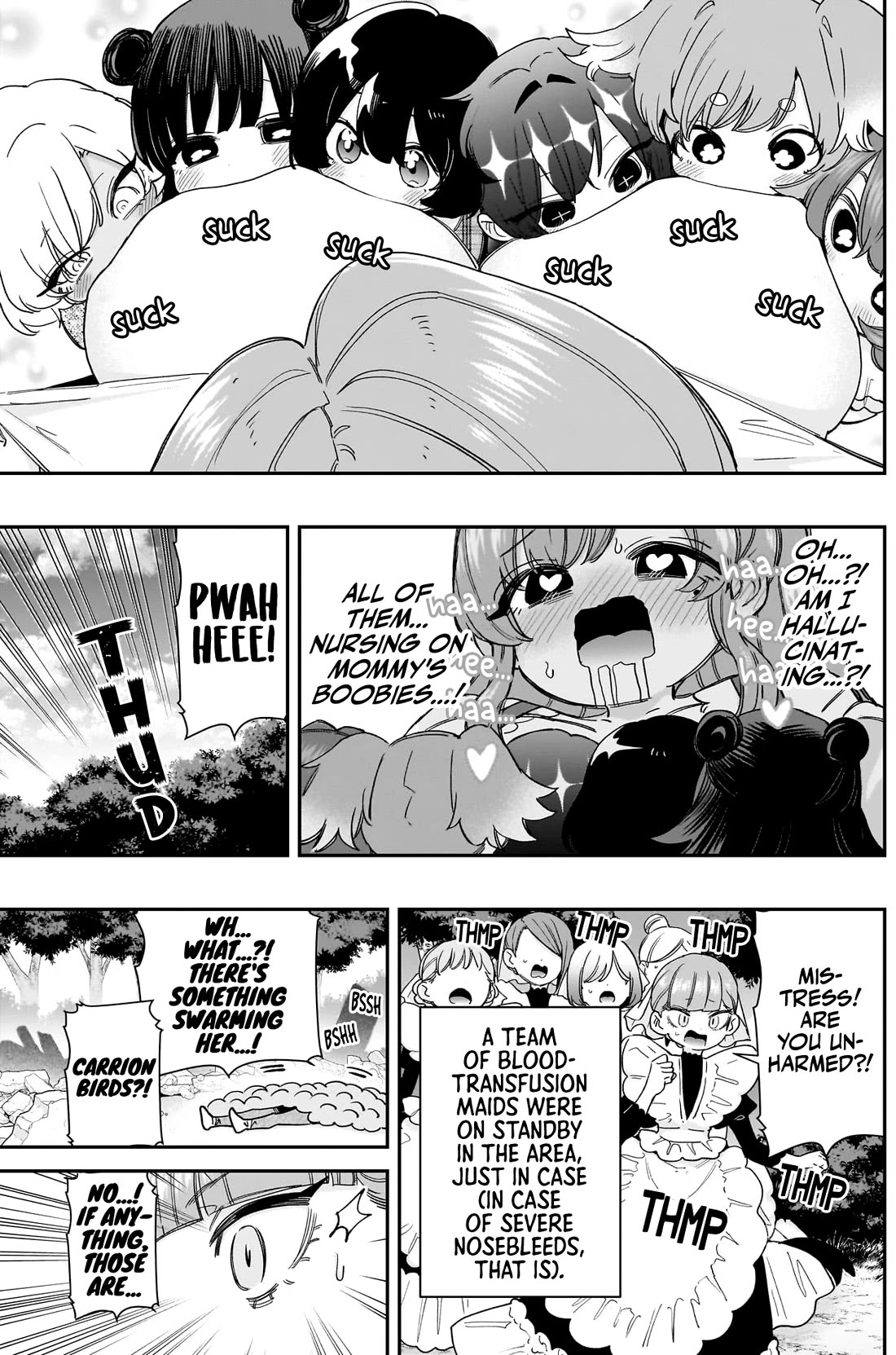The 100 Girlfriends Who Really, Really, Really, Really, Really Love You Chapter 212 page 19 - Chapter 212: Everyone Was a Baby at Some Point IV: The End of Mommyngelion
