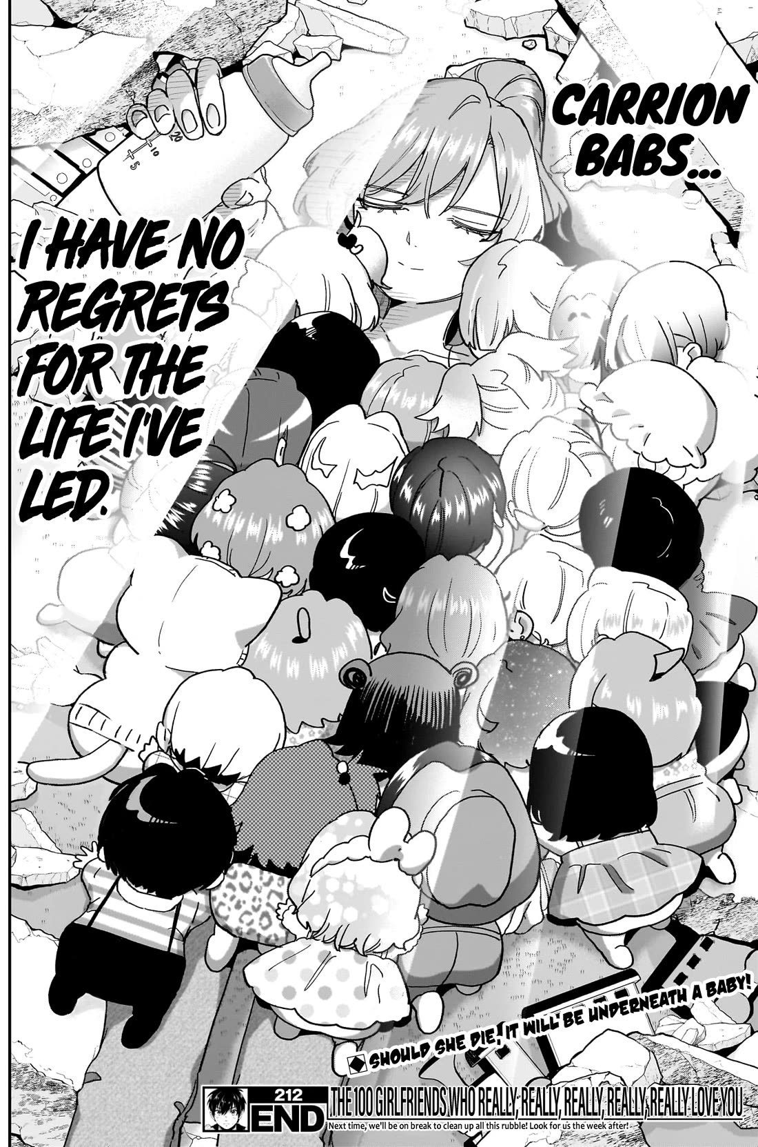 The 100 Girlfriends Who Really, Really, Really, Really, Really Love You Chapter 212 page 20 - Chapter 212: Everyone Was a Baby at Some Point IV: The End of Mommyngelion