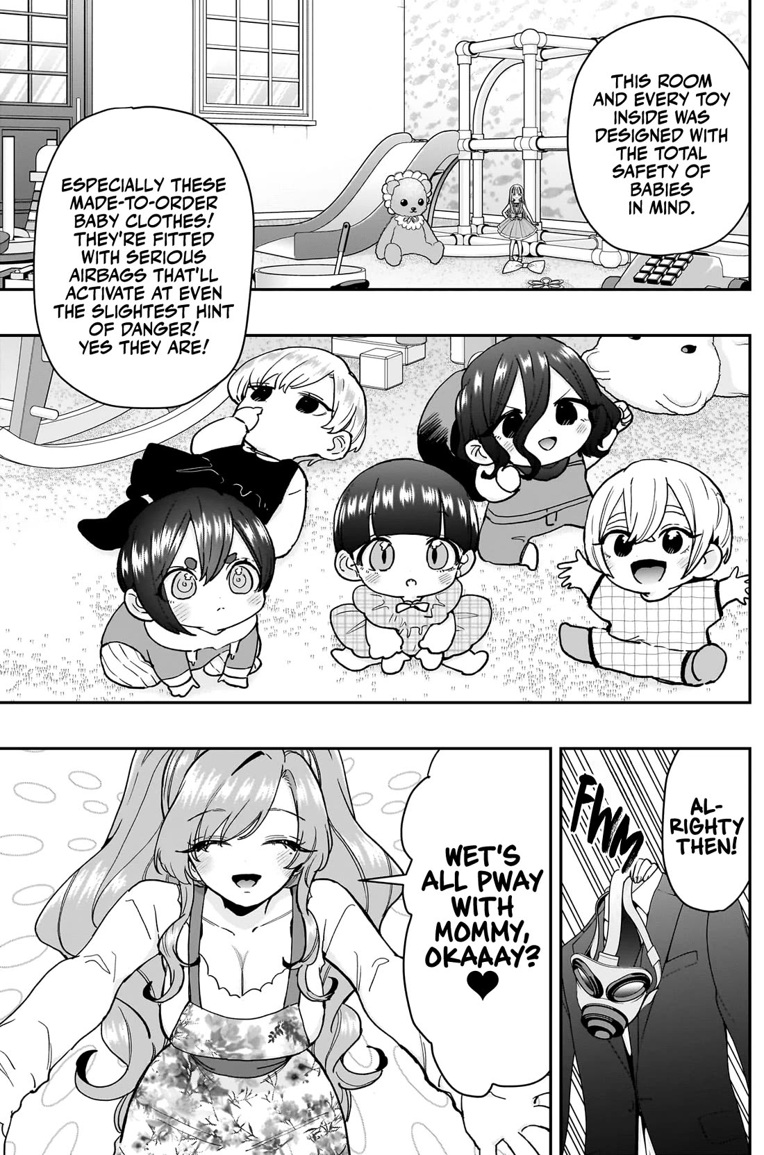 The 100 Girlfriends Who Really, Really, Really, Really, Really Love You Chapter 212 page 4 - Chapter 212: Everyone Was a Baby at Some Point IV: The End of Mommyngelion