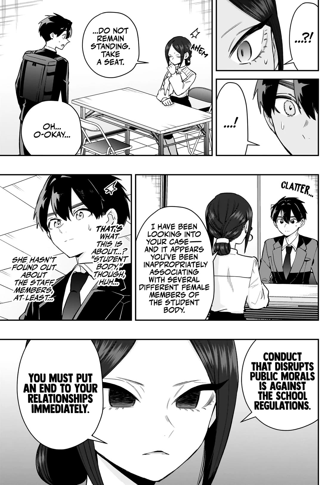 The 100 Girlfriends Who Really, Really, Really, Really, Really Love You Chapter 213 page 4 - Chapter 213: Morikita-sensei the Guidance Counselor