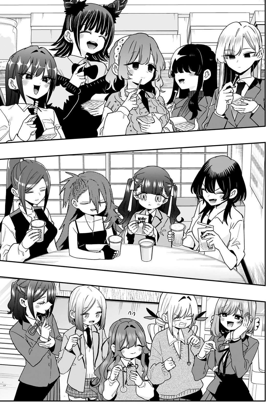 The 100 Girlfriends Who Really, Really, Really, Really, Really Love You Chapter 214 page 11 - Chapter 214: Rentarou's Family's After-School Snack