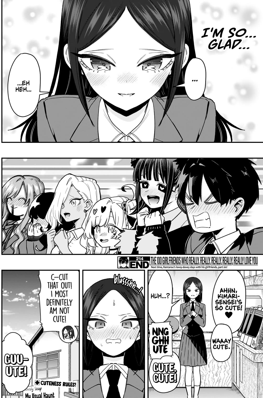 The 100 Girlfriends Who Really, Really, Really, Really, Really Love You Chapter 214 page 20 - Chapter 214: Rentarou's Family's After-School Snack
