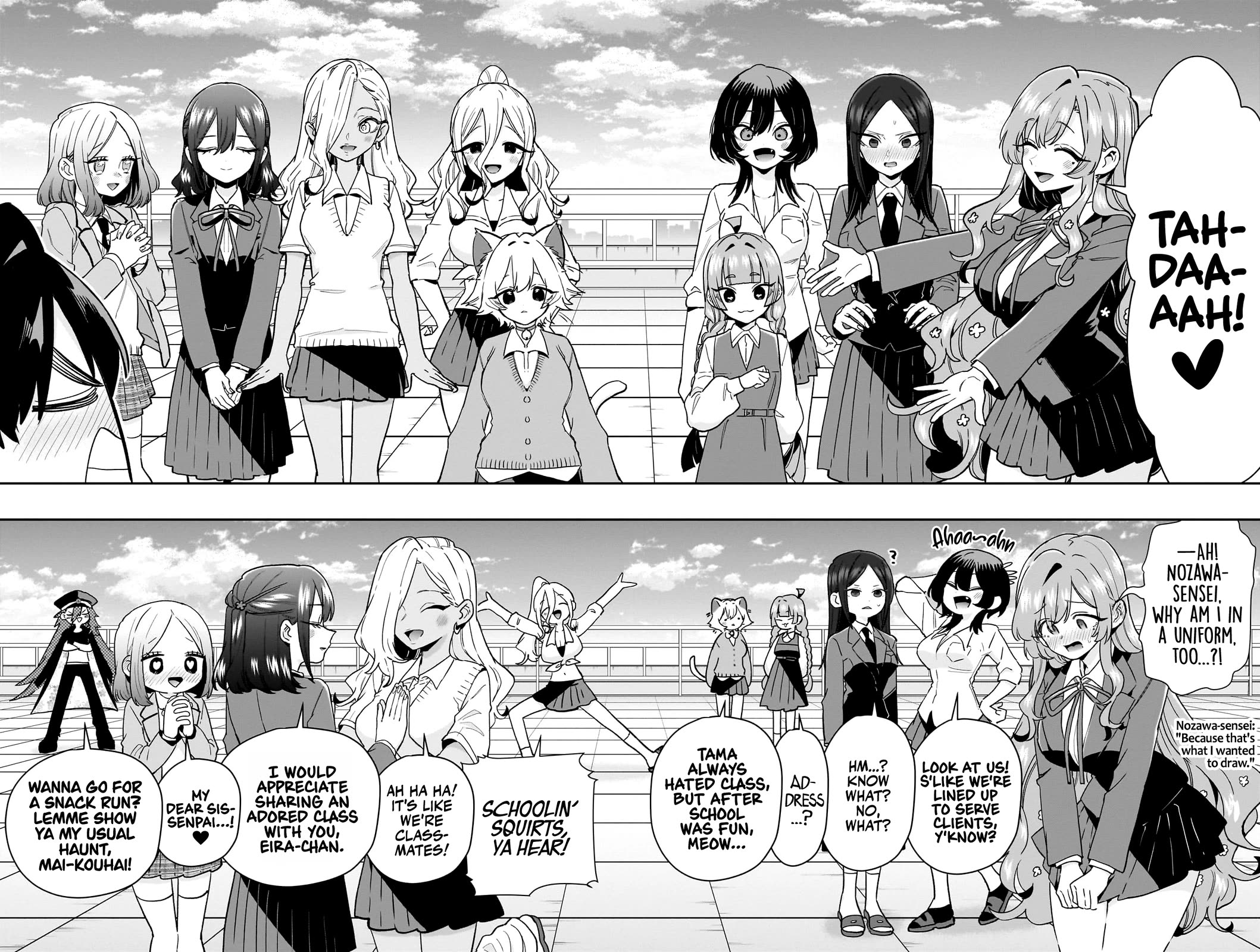 The 100 Girlfriends Who Really, Really, Really, Really, Really Love You Chapter 214 page 7 - Chapter 214: Rentarou's Family's After-School Snack