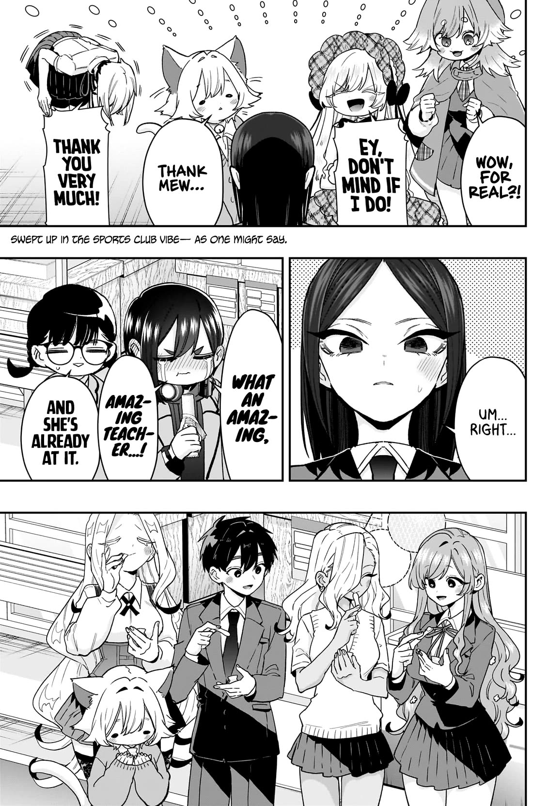 The 100 Girlfriends Who Really, Really, Really, Really, Really Love You Chapter 214 page 9 - Chapter 214: Rentarou's Family's After-School Snack