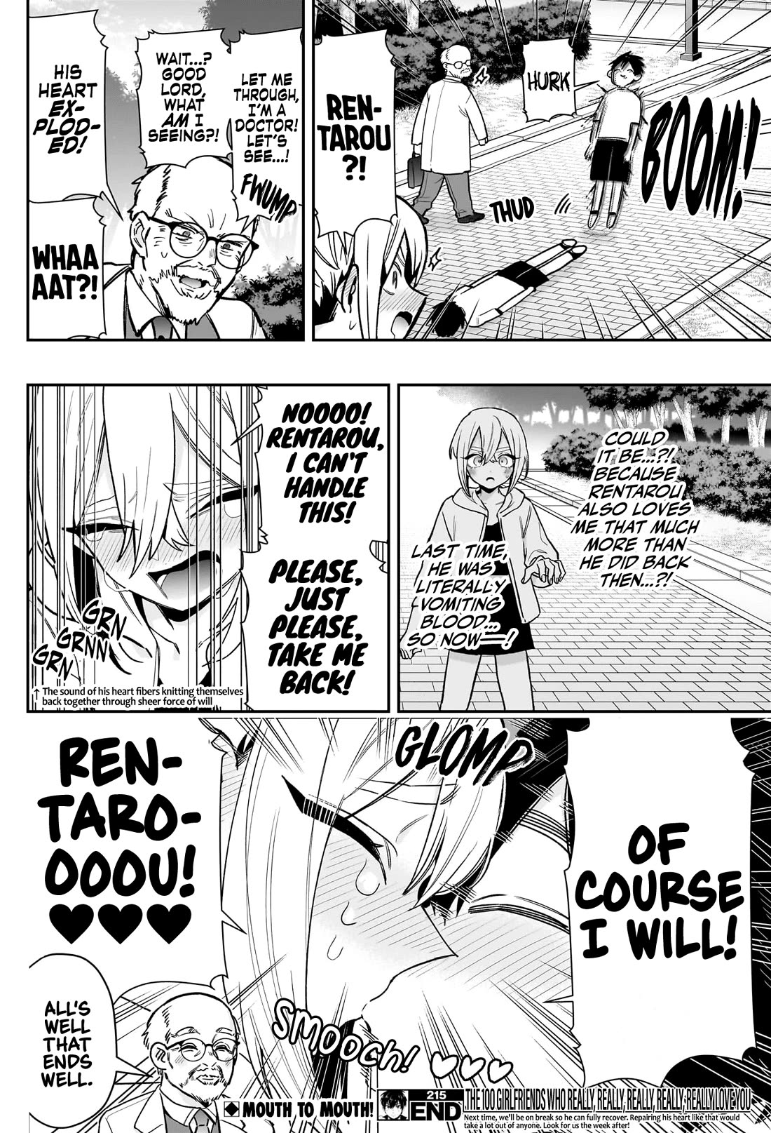 The 100 Girlfriends Who Really, Really, Really, Really, Really Love You Chapter 215 page 21 - Chapter 215