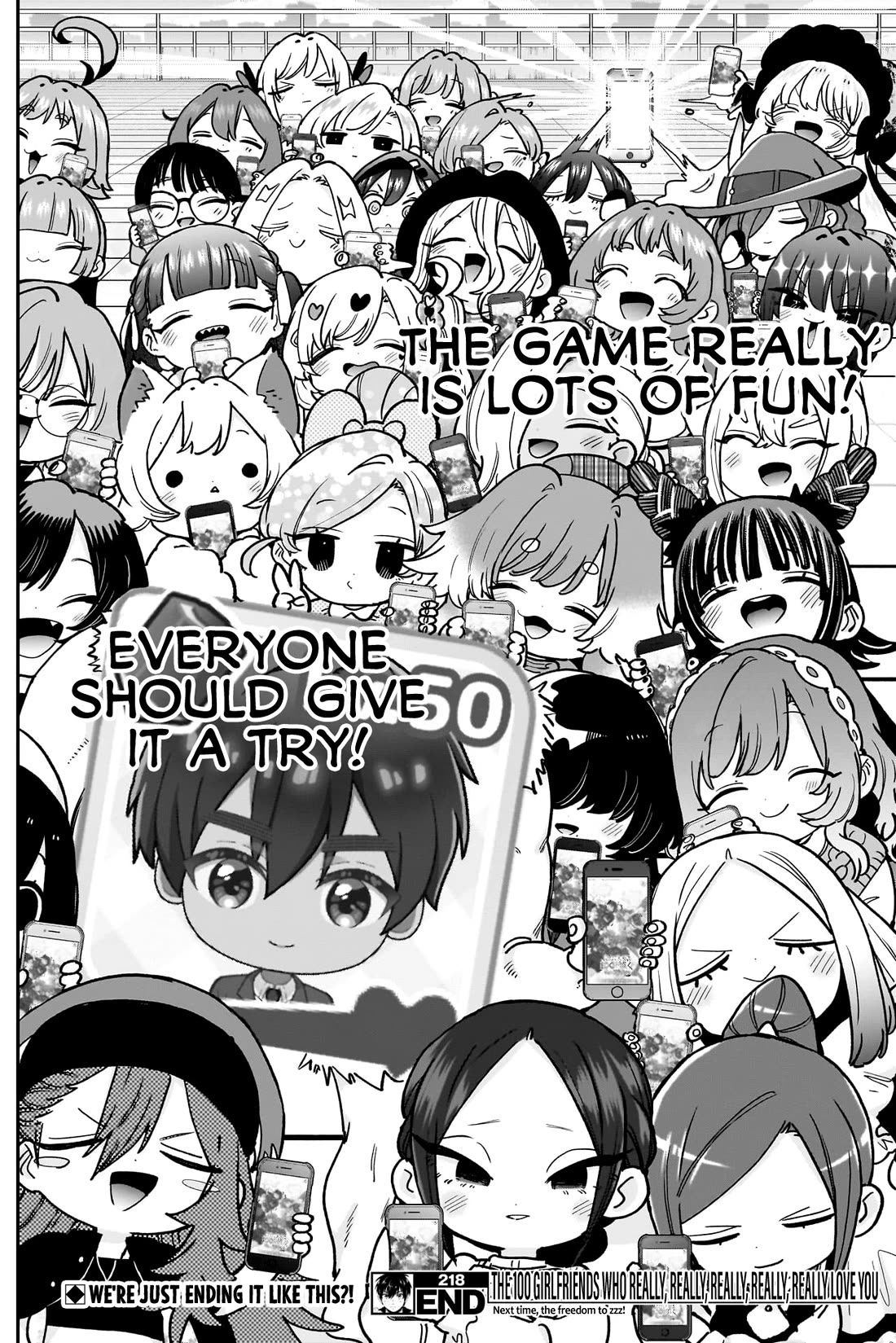 The 100 Girlfriends Who Really, Really, Really, Really, Really Love You Chapter 218 page 20 - Chapter 218